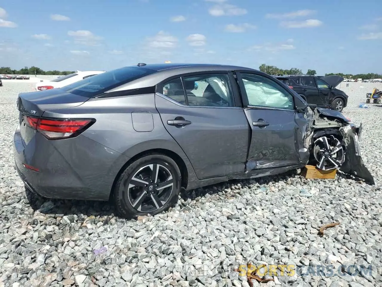 3 fotografías del automóvil dañado 3N1AB8CV5RY269122 NISSAN SENTRA 2024