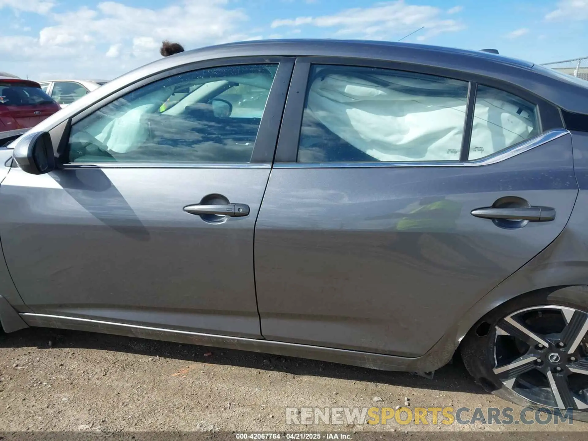 14 fotografías del automóvil dañado 3N1AB8CV5RY287393 NISSAN SENTRA 2024