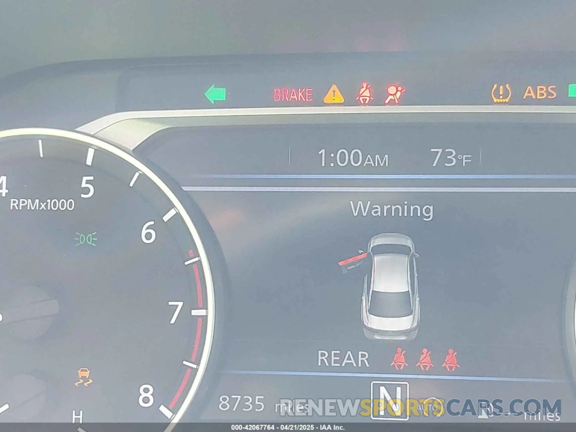 15 fotografías del automóvil dañado 3N1AB8CV5RY287393 NISSAN SENTRA 2024