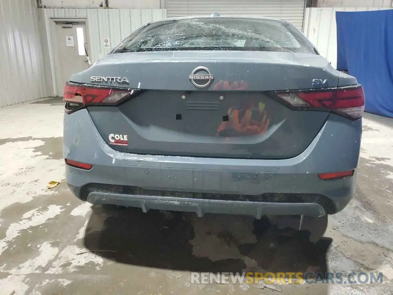 6 fotografías del automóvil dañado 3N1AB8CV5RY316858 NISSAN SENTRA 2024