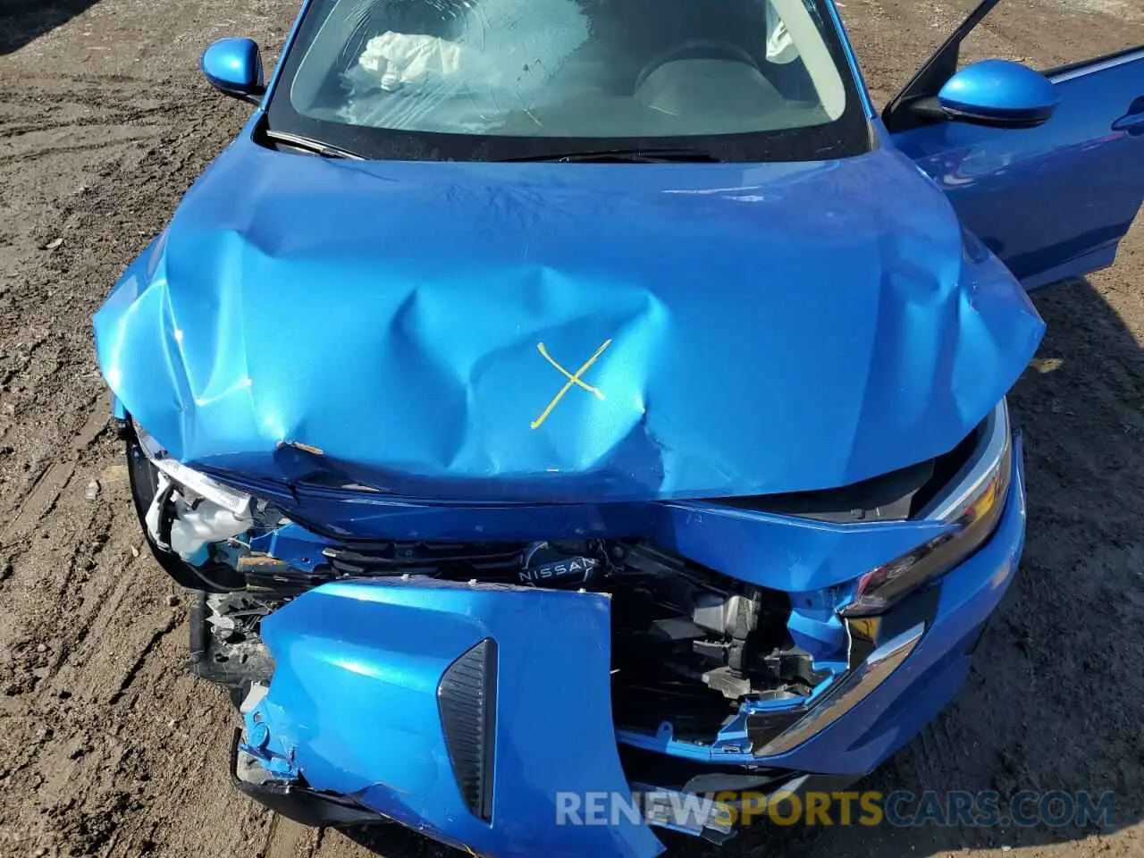 11 fotografías del automóvil dañado 3N1AB8CV5RY324930 NISSAN SENTRA 2024