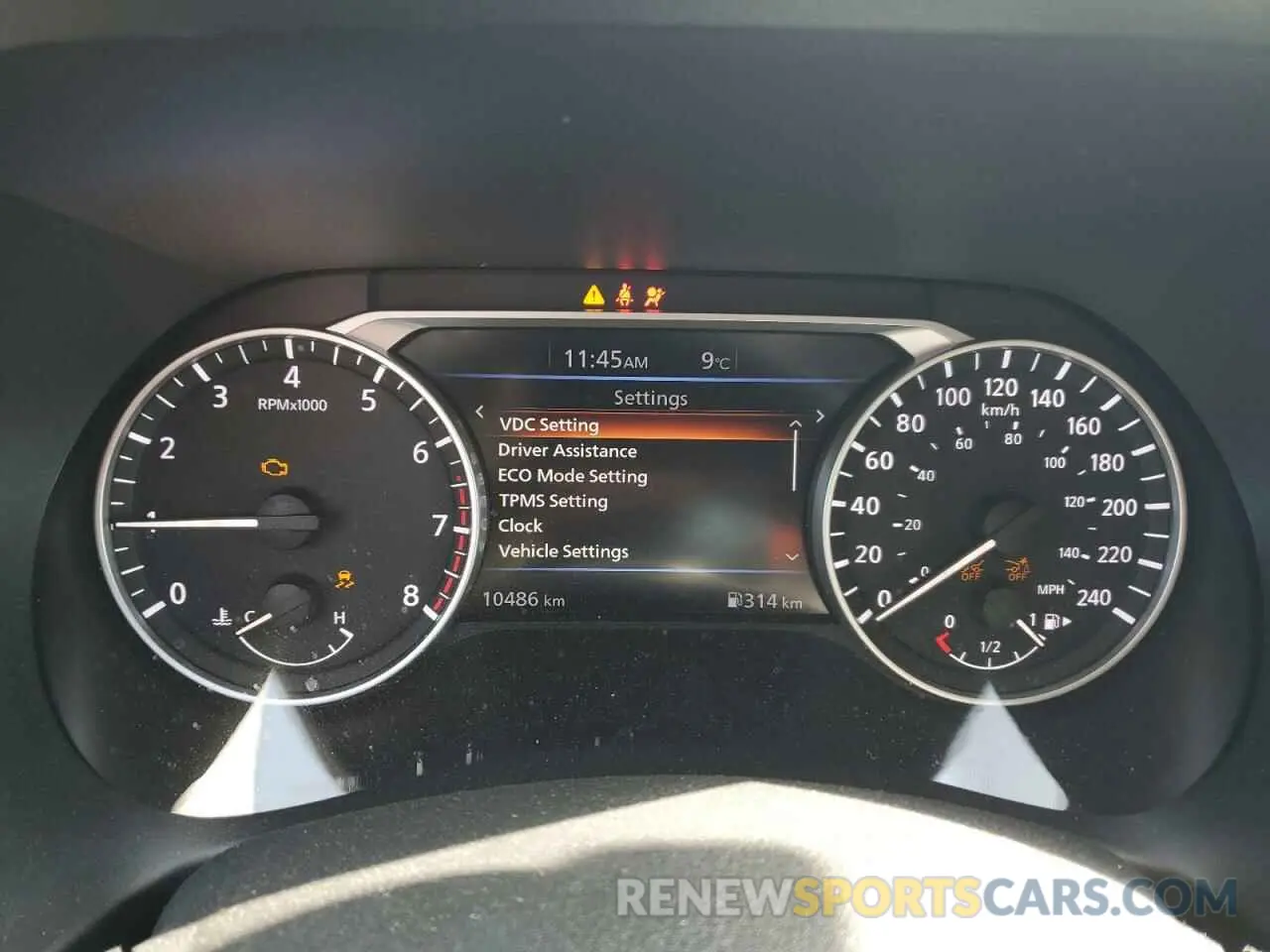 9 fotografías del automóvil dañado 3N1AB8CV5RY324930 NISSAN SENTRA 2024