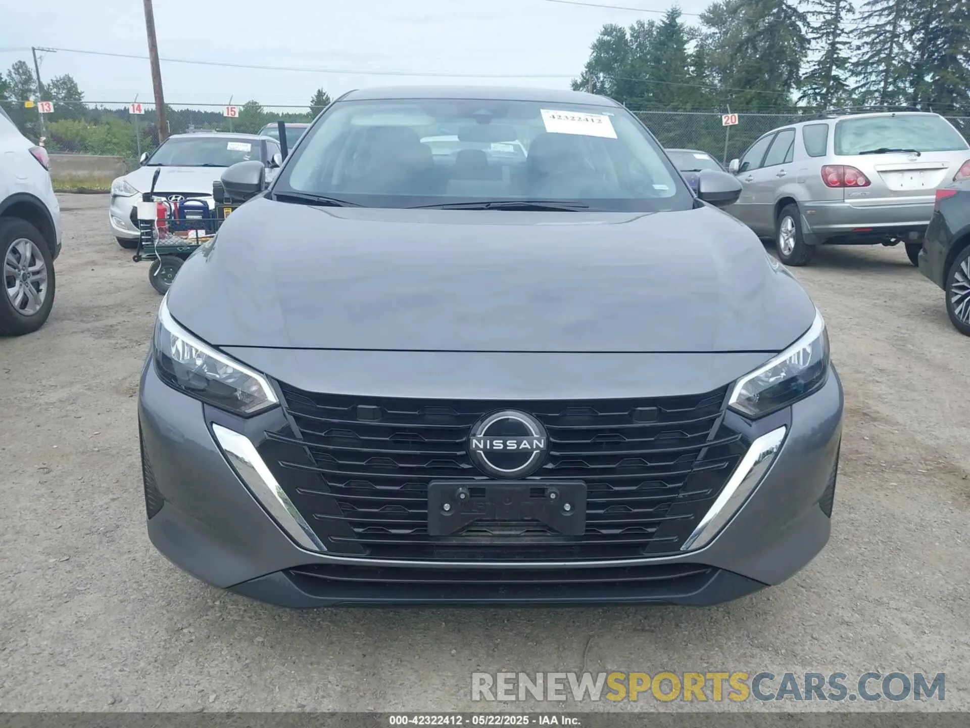12 fotografías del automóvil dañado 3N1AB8CV5RY330064 NISSAN SENTRA 2024