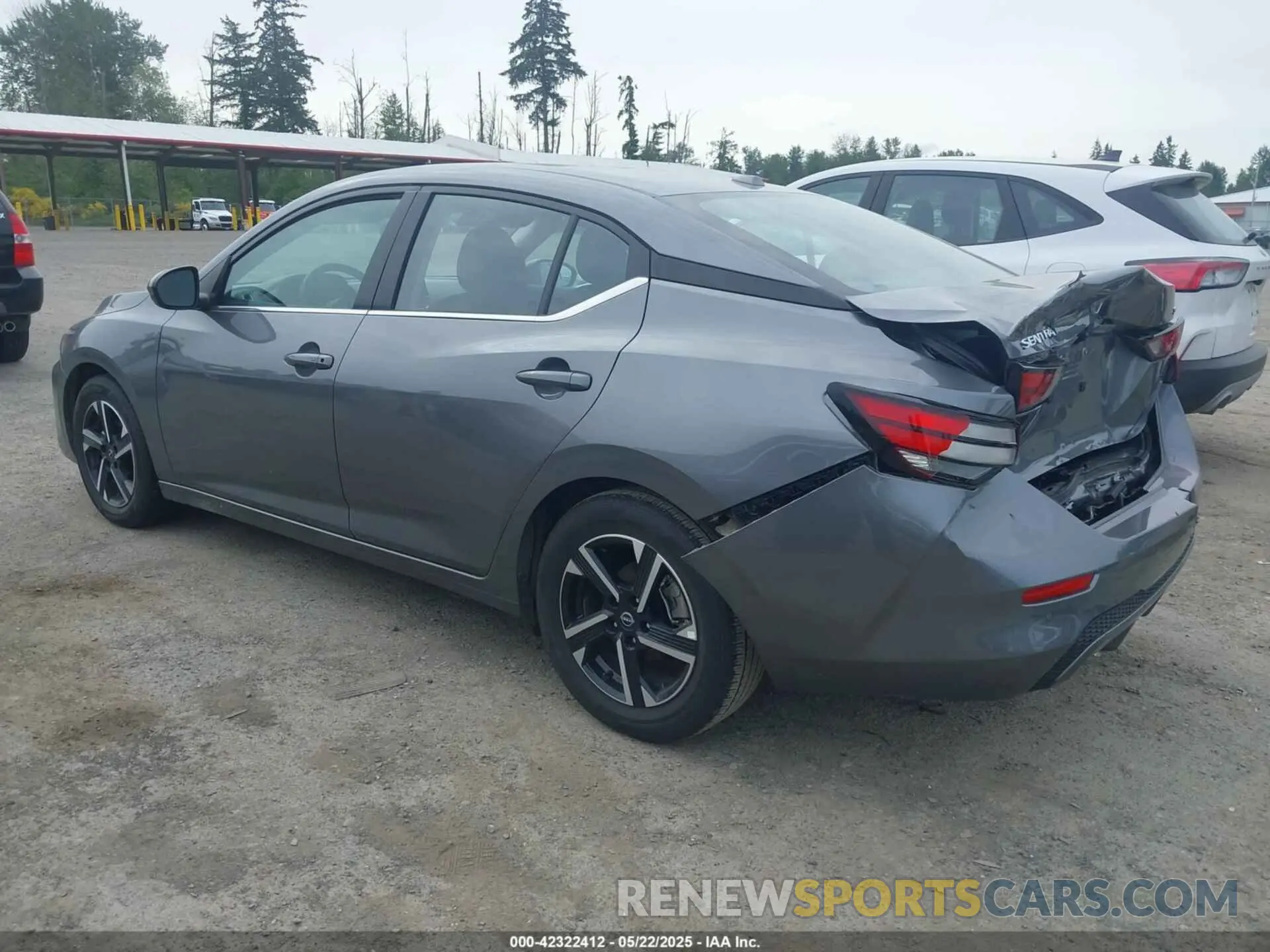 3 fotografías del automóvil dañado 3N1AB8CV5RY330064 NISSAN SENTRA 2024