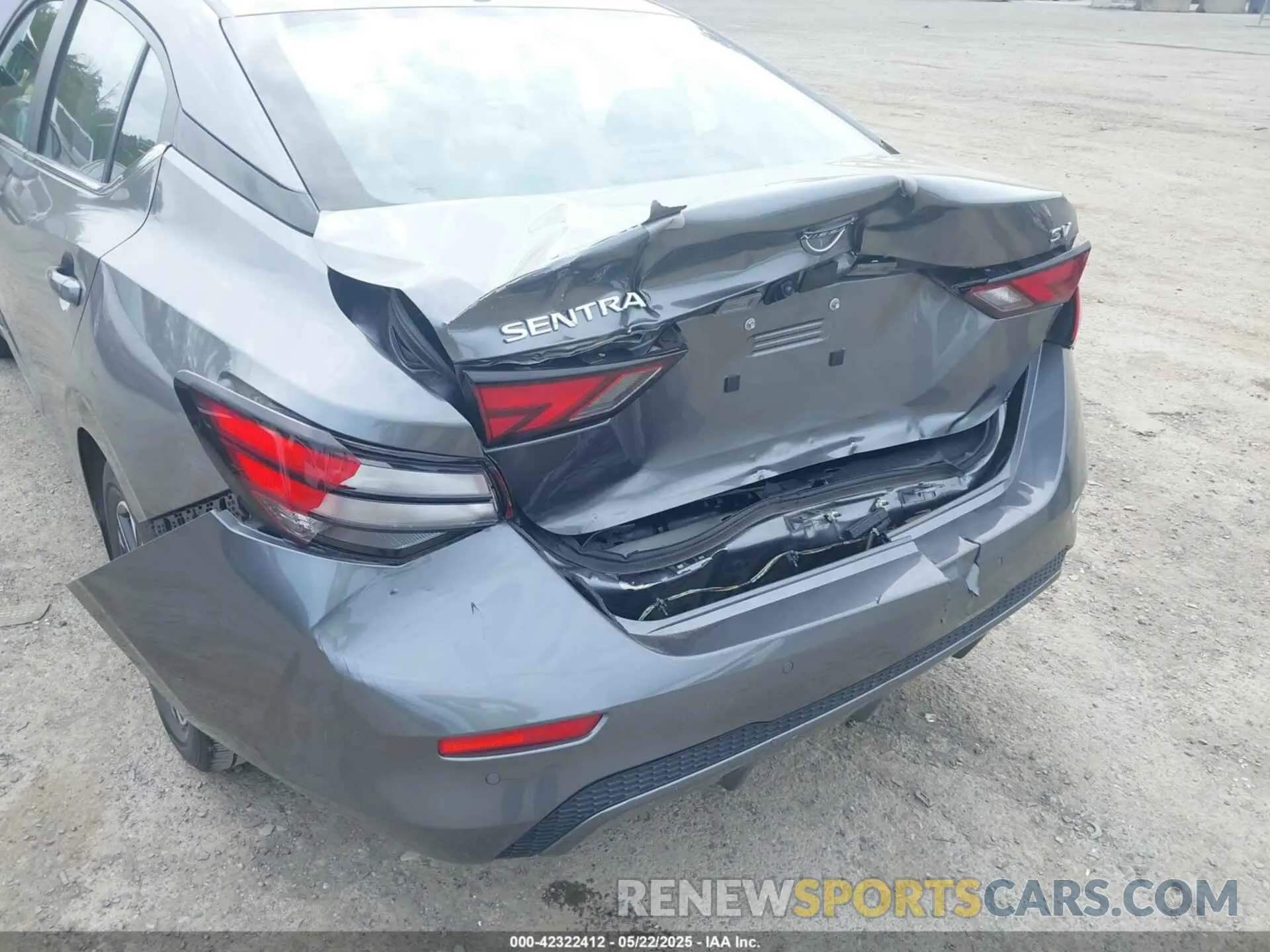 6 fotografías del automóvil dañado 3N1AB8CV5RY330064 NISSAN SENTRA 2024