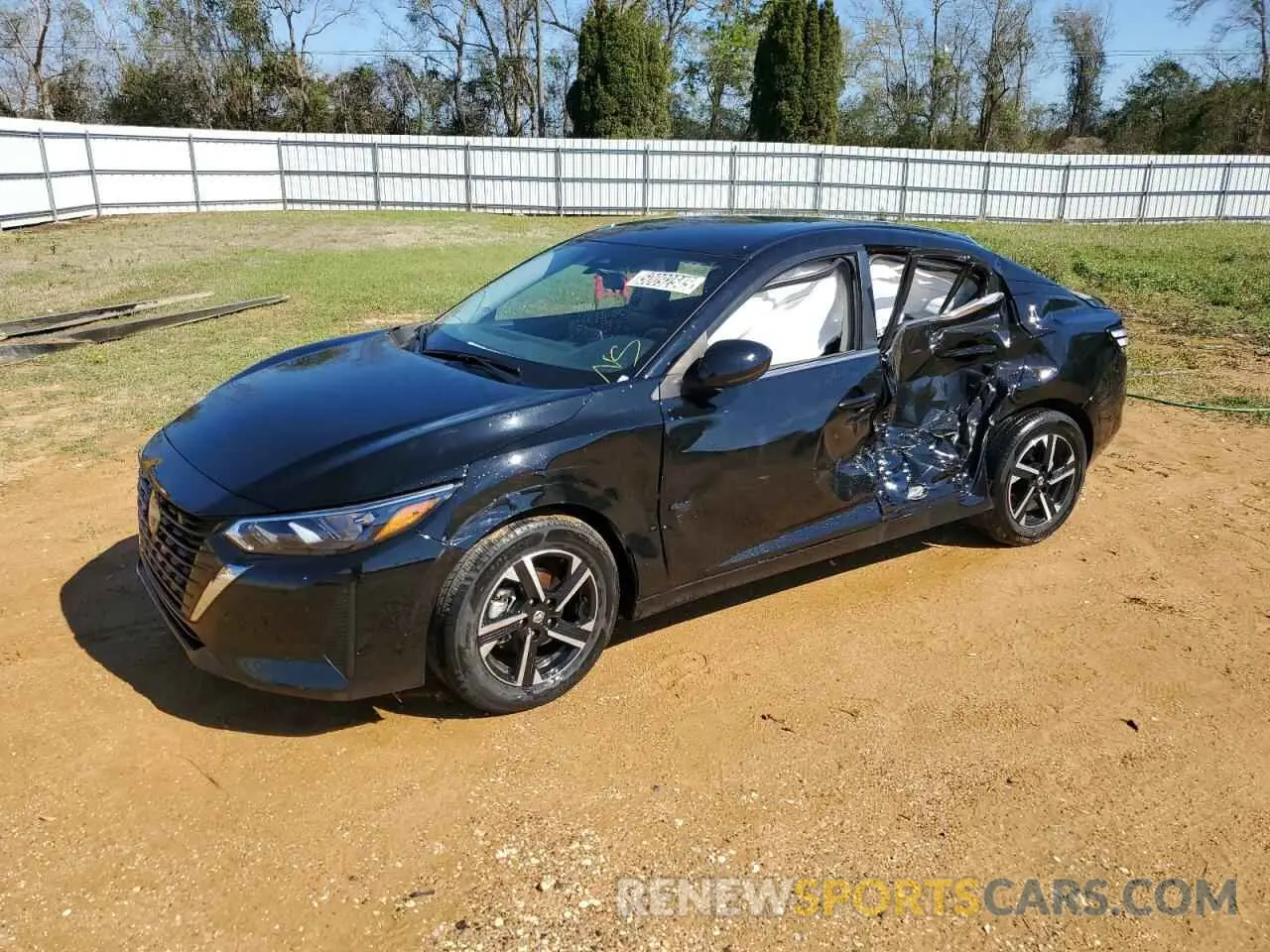 1 fotografías del automóvil dañado 3N1AB8CV5RY337080 NISSAN SENTRA 2024