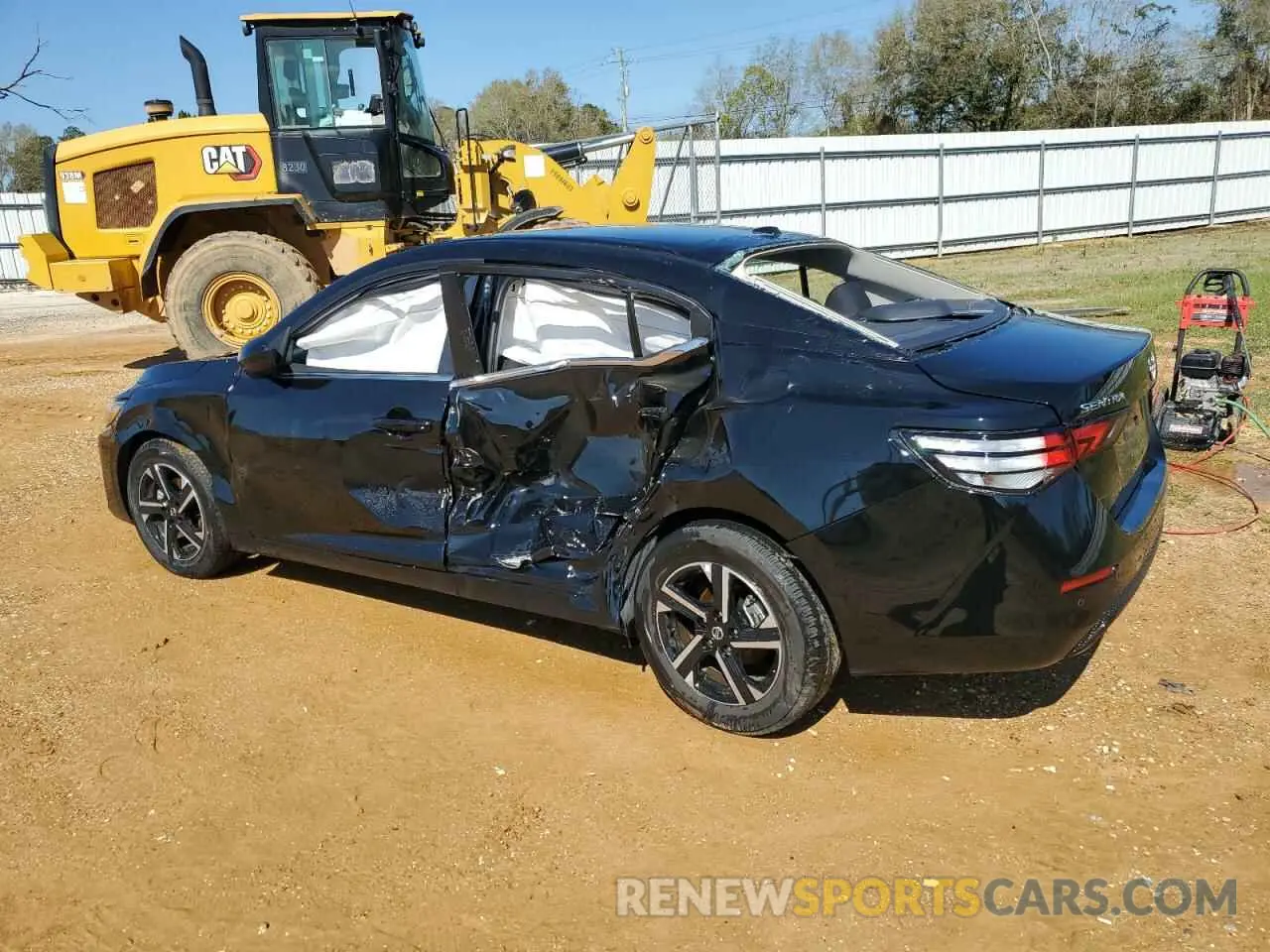 2 fotografías del automóvil dañado 3N1AB8CV5RY337080 NISSAN SENTRA 2024
