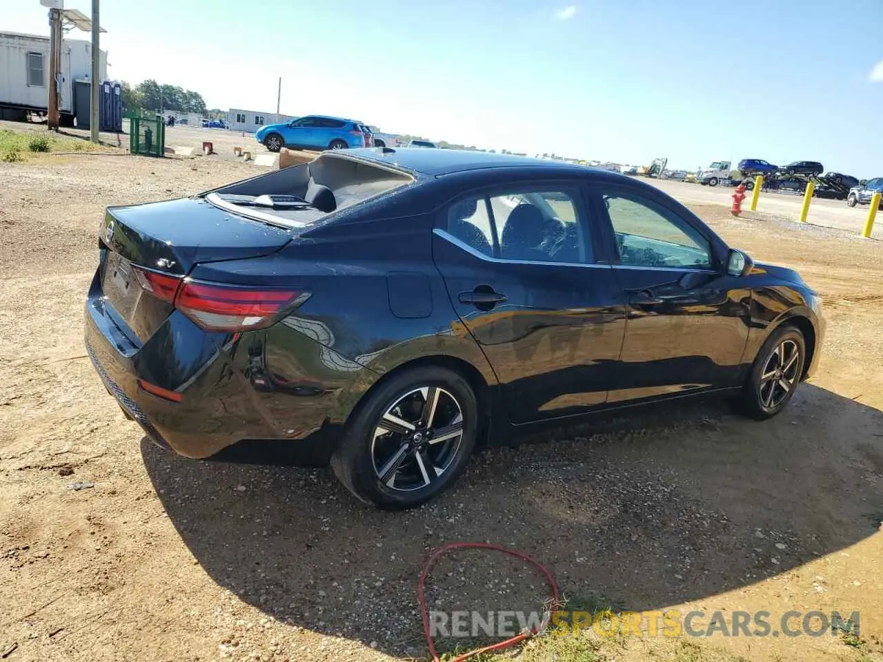 3 fotografías del automóvil dañado 3N1AB8CV5RY337080 NISSAN SENTRA 2024