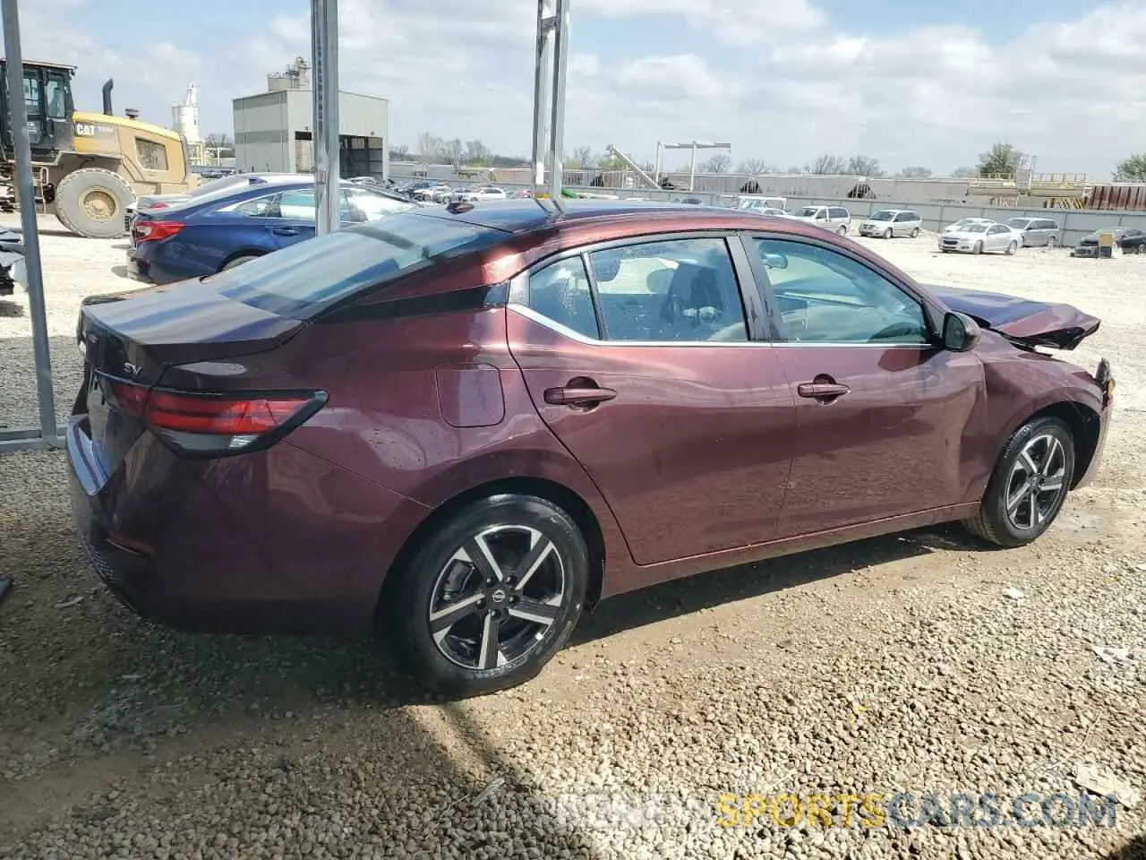 3 fotografías del automóvil dañado 3N1AB8CV5RY341629 NISSAN SENTRA 2024