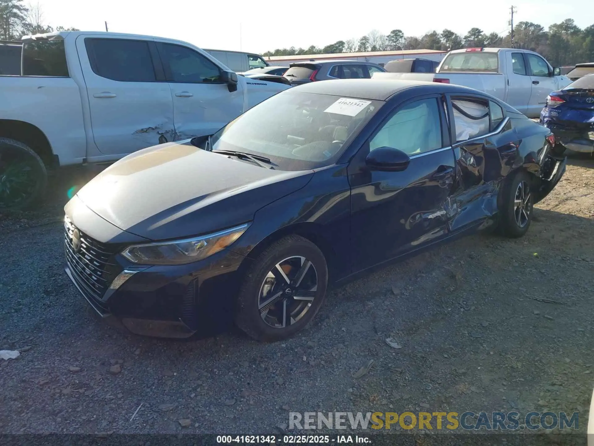 2 fotografías del automóvil dañado 3N1AB8CV5RY342912 NISSAN SENTRA 2024