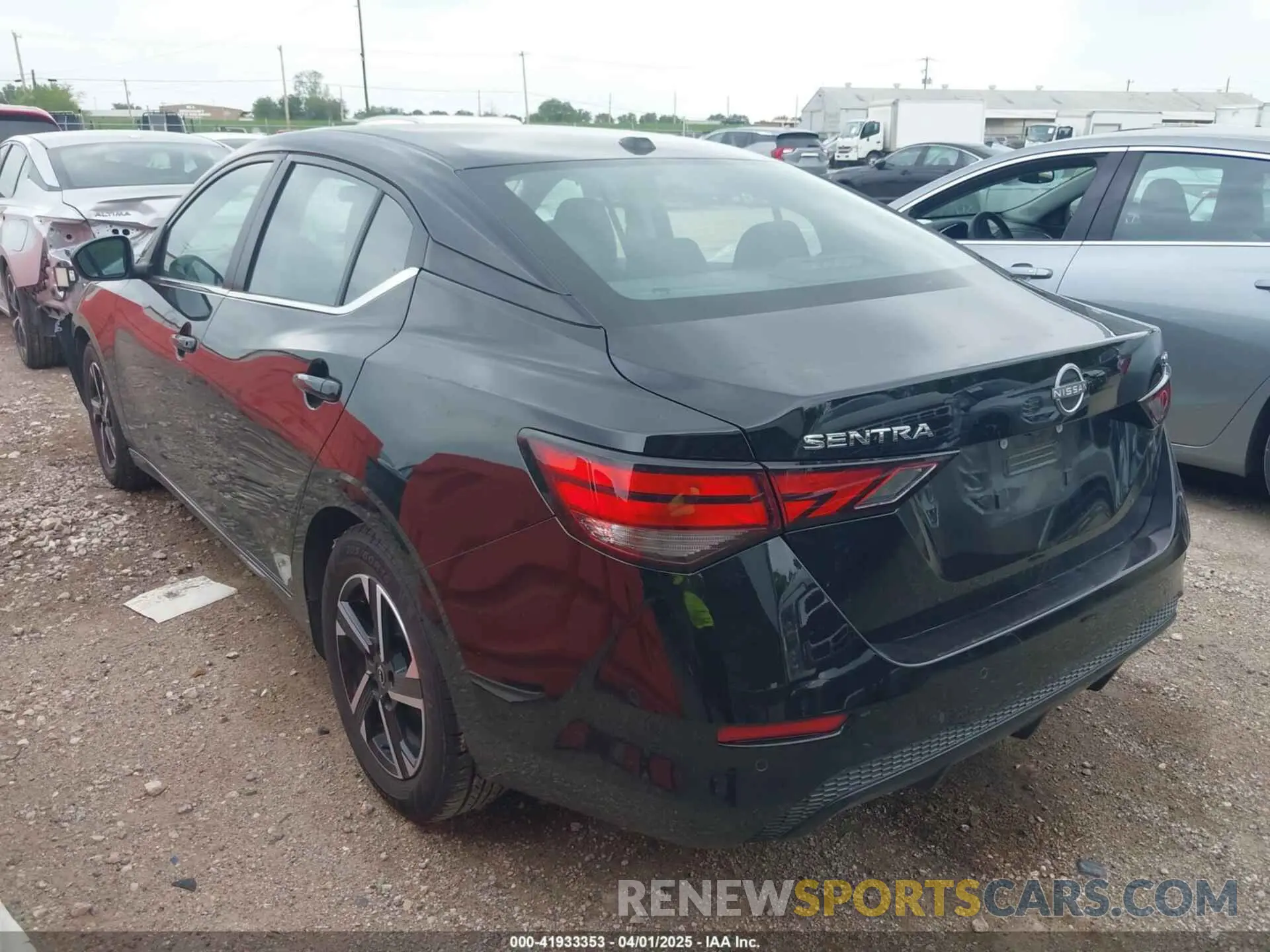 3 fotografías del automóvil dañado 3N1AB8CV5RY346250 NISSAN SENTRA 2024