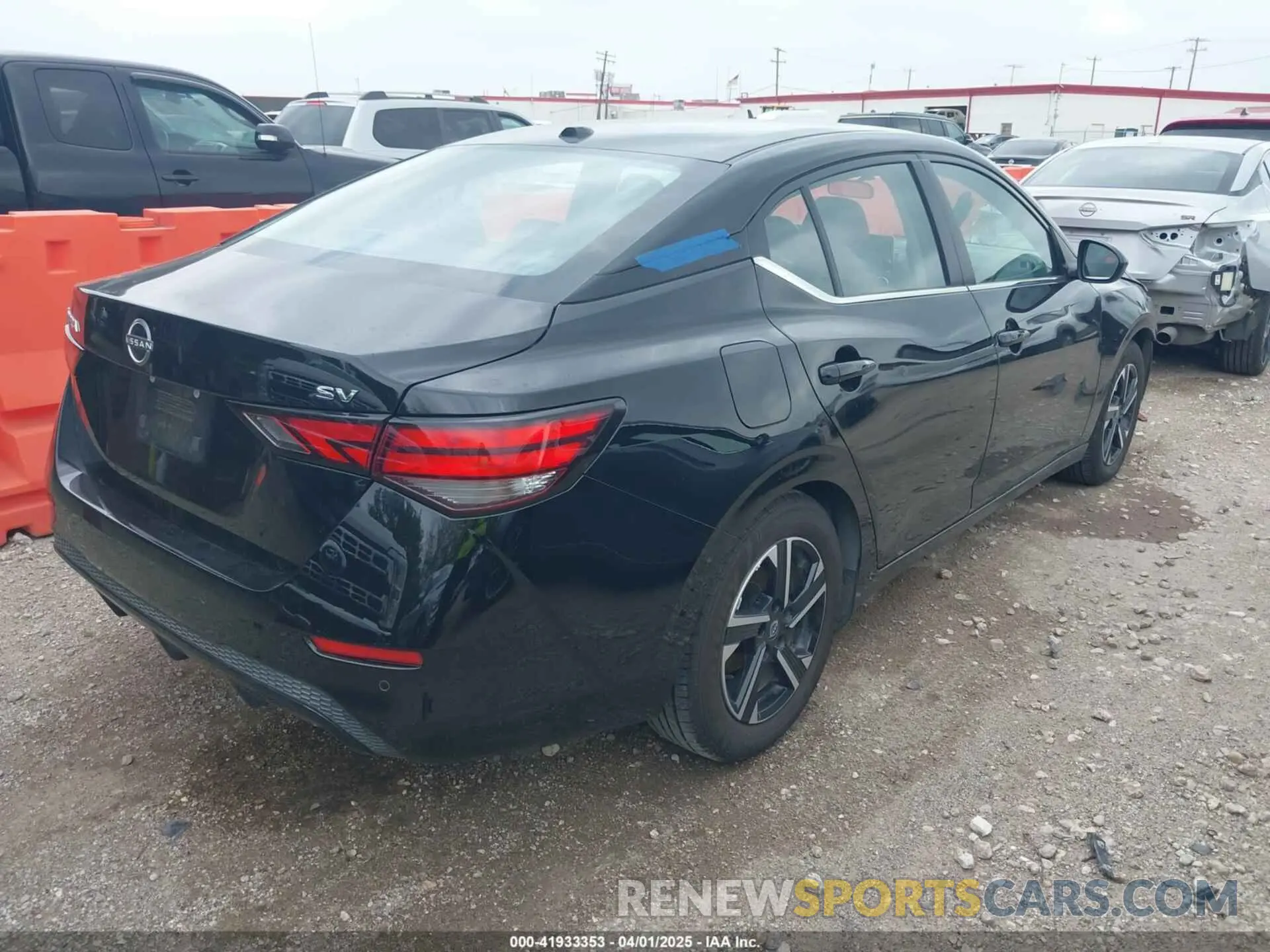 4 fotografías del automóvil dañado 3N1AB8CV5RY346250 NISSAN SENTRA 2024