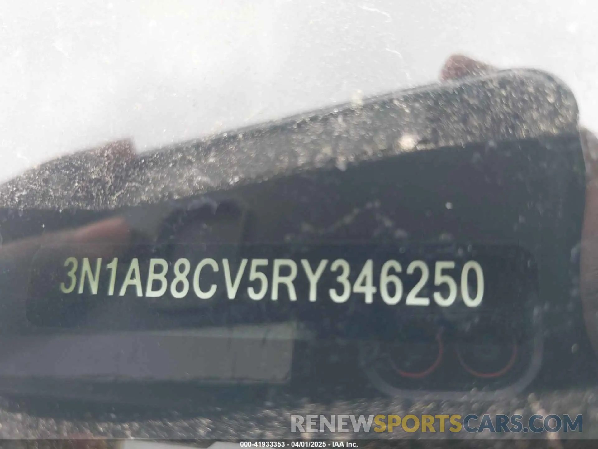 9 fotografías del automóvil dañado 3N1AB8CV5RY346250 NISSAN SENTRA 2024