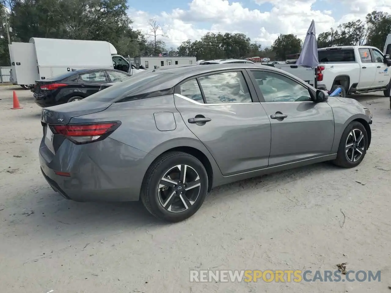 3 fotografías del automóvil dañado 3N1AB8CV5RY356874 NISSAN SENTRA 2024