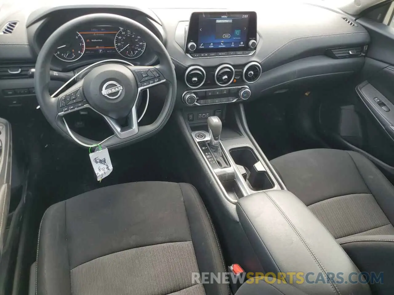 8 fotografías del automóvil dañado 3N1AB8CV5RY356874 NISSAN SENTRA 2024