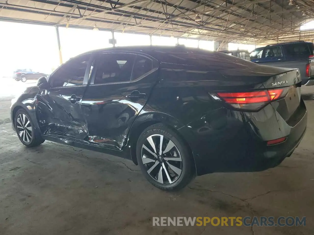 2 fotografías del automóvil dañado 3N1AB8CV5RY360391 NISSAN SENTRA 2024