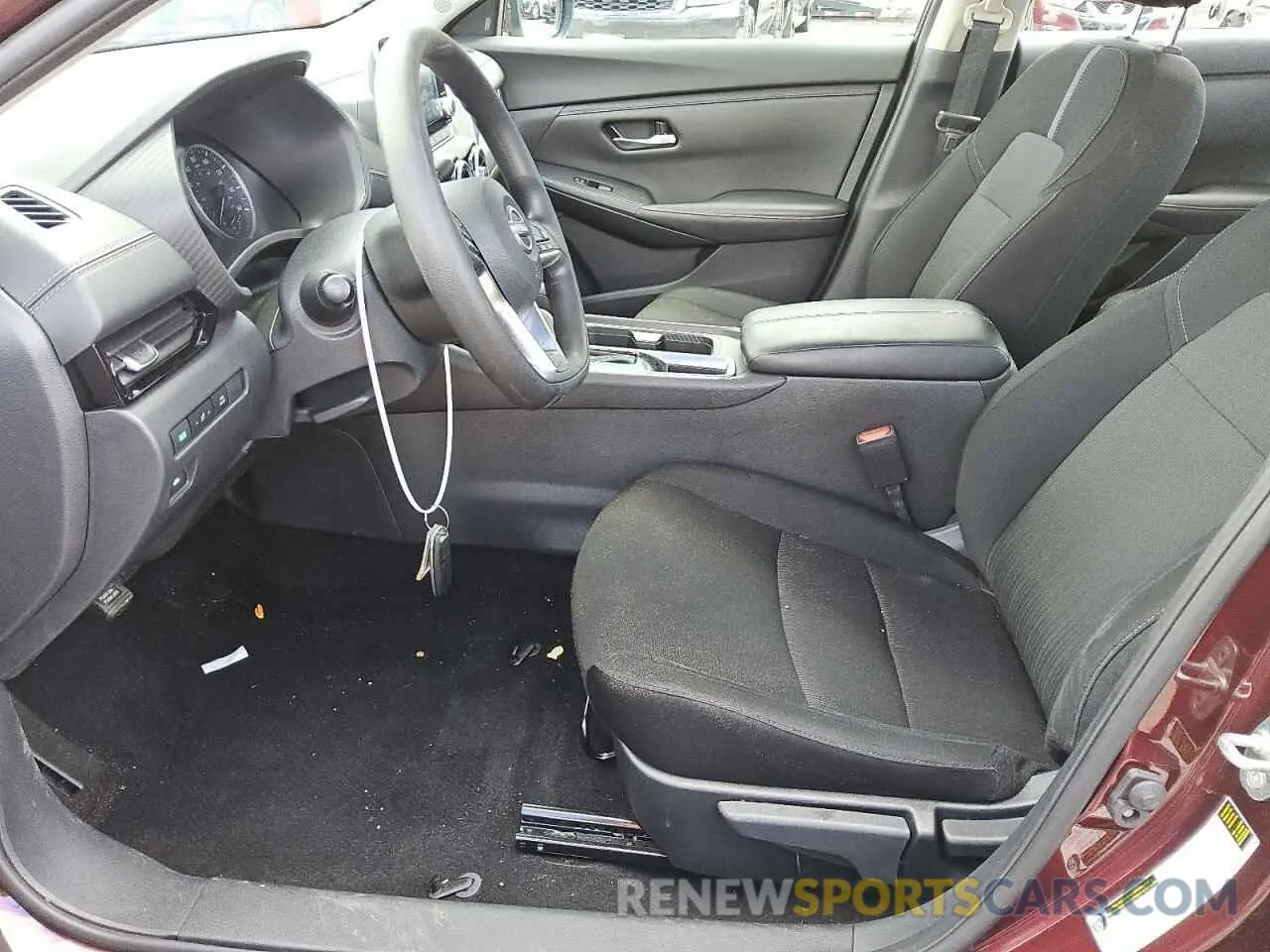 7 fotografías del automóvil dañado 3N1AB8CV5RY366045 NISSAN SENTRA 2024