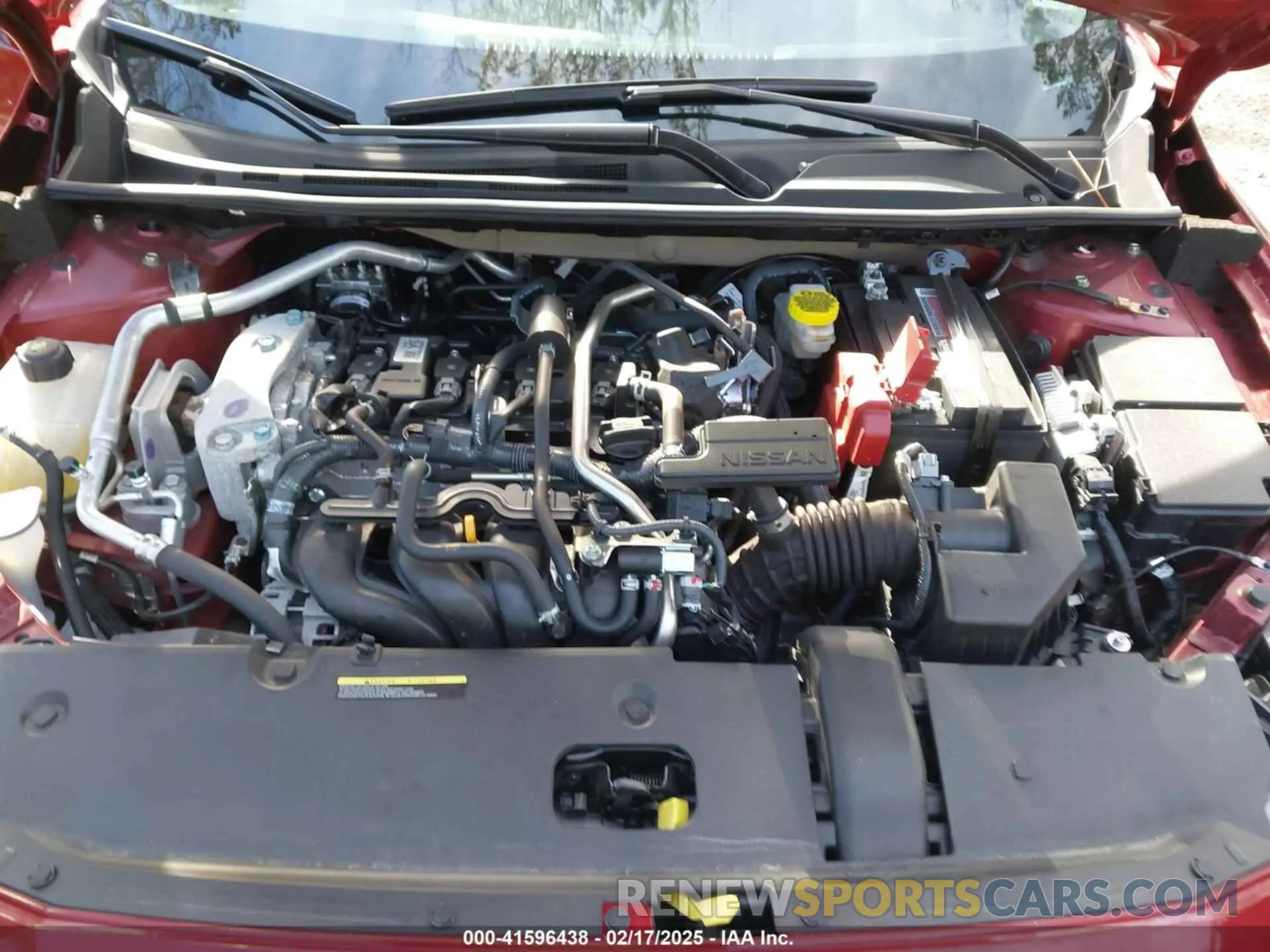 10 fotografías del automóvil dañado 3N1AB8CV5RY370841 NISSAN SENTRA 2024
