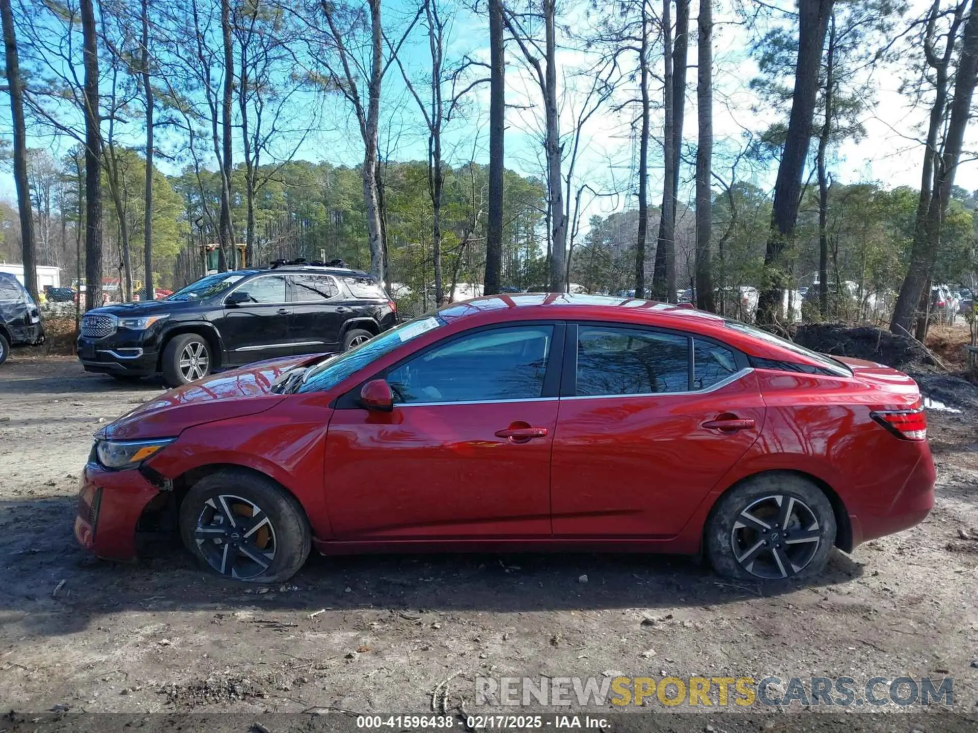 15 fotografías del automóvil dañado 3N1AB8CV5RY370841 NISSAN SENTRA 2024