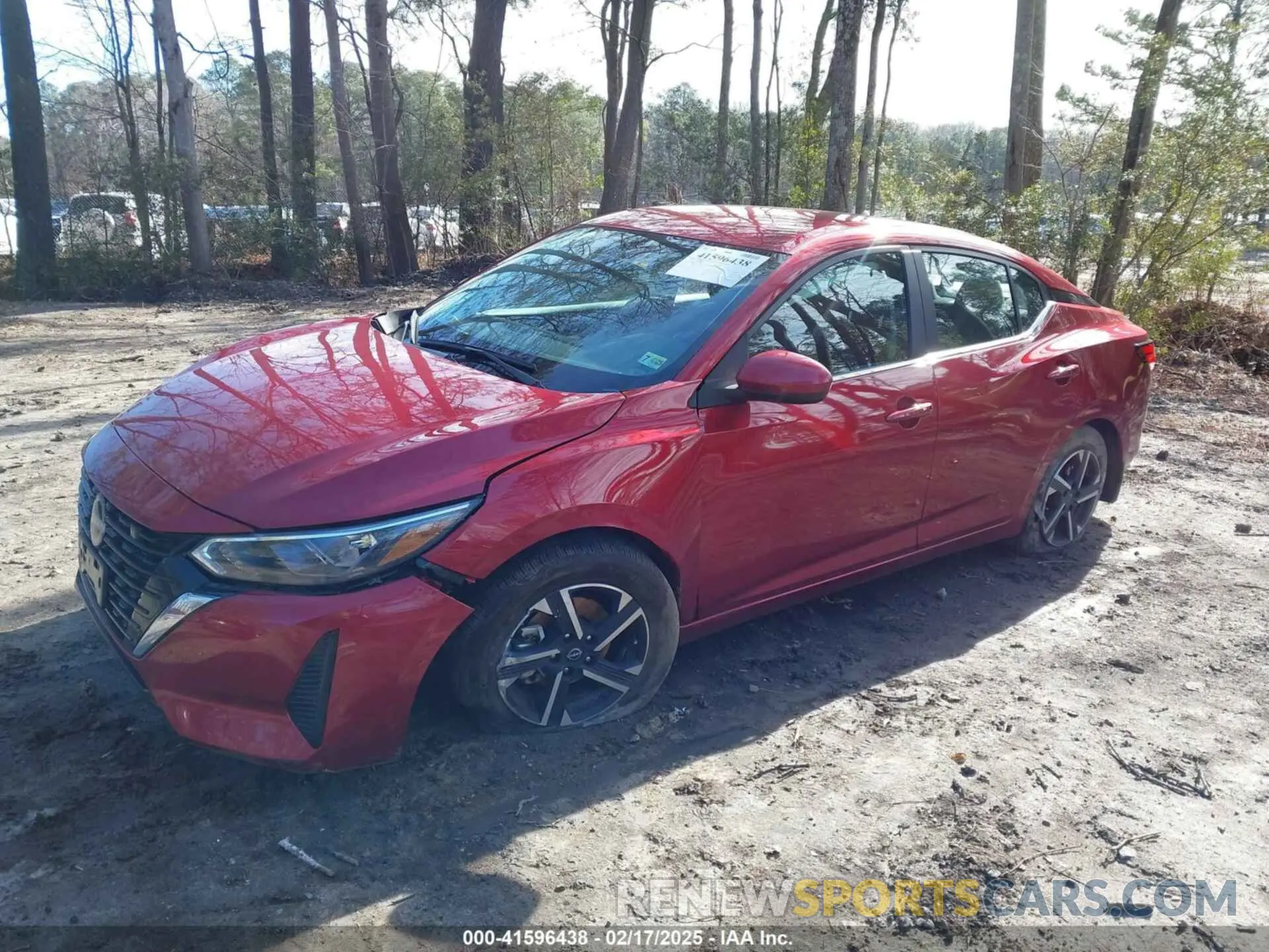 2 fotografías del automóvil dañado 3N1AB8CV5RY370841 NISSAN SENTRA 2024