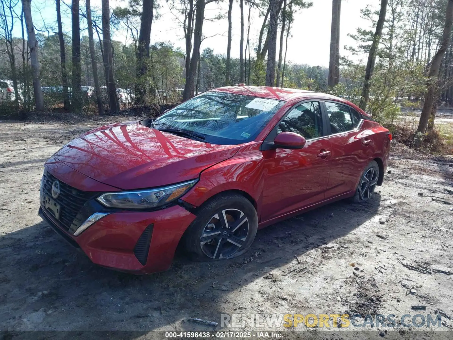 6 fotografías del automóvil dañado 3N1AB8CV5RY370841 NISSAN SENTRA 2024