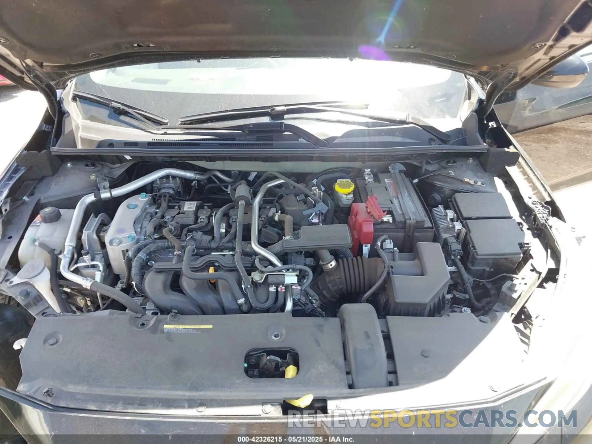 10 fotografías del automóvil dañado 3N1AB8CV5RY372993 NISSAN SENTRA 2024
