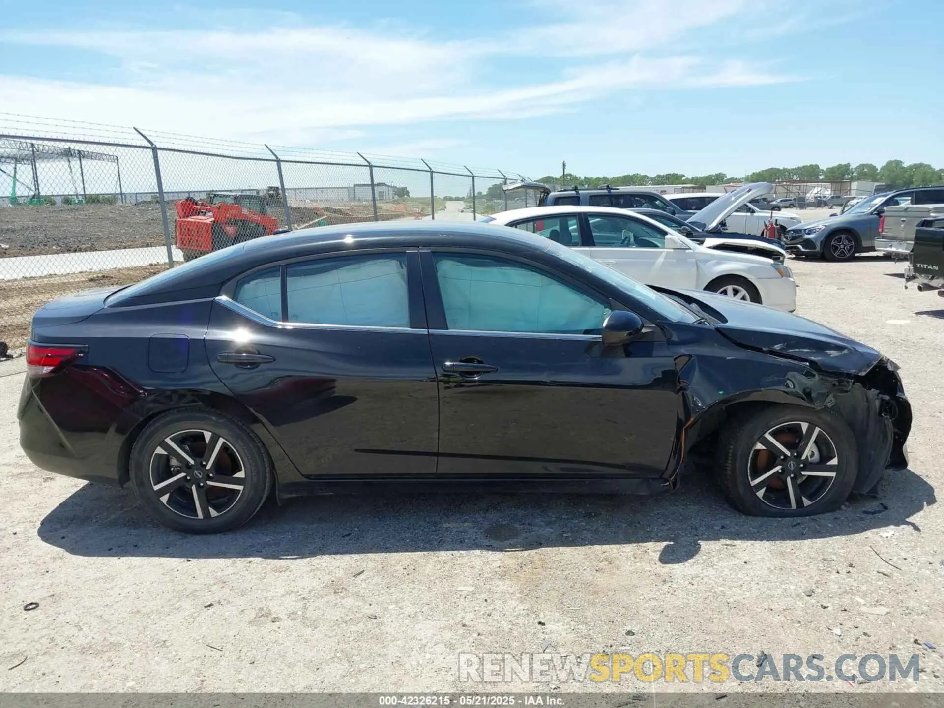 13 fotografías del automóvil dañado 3N1AB8CV5RY372993 NISSAN SENTRA 2024