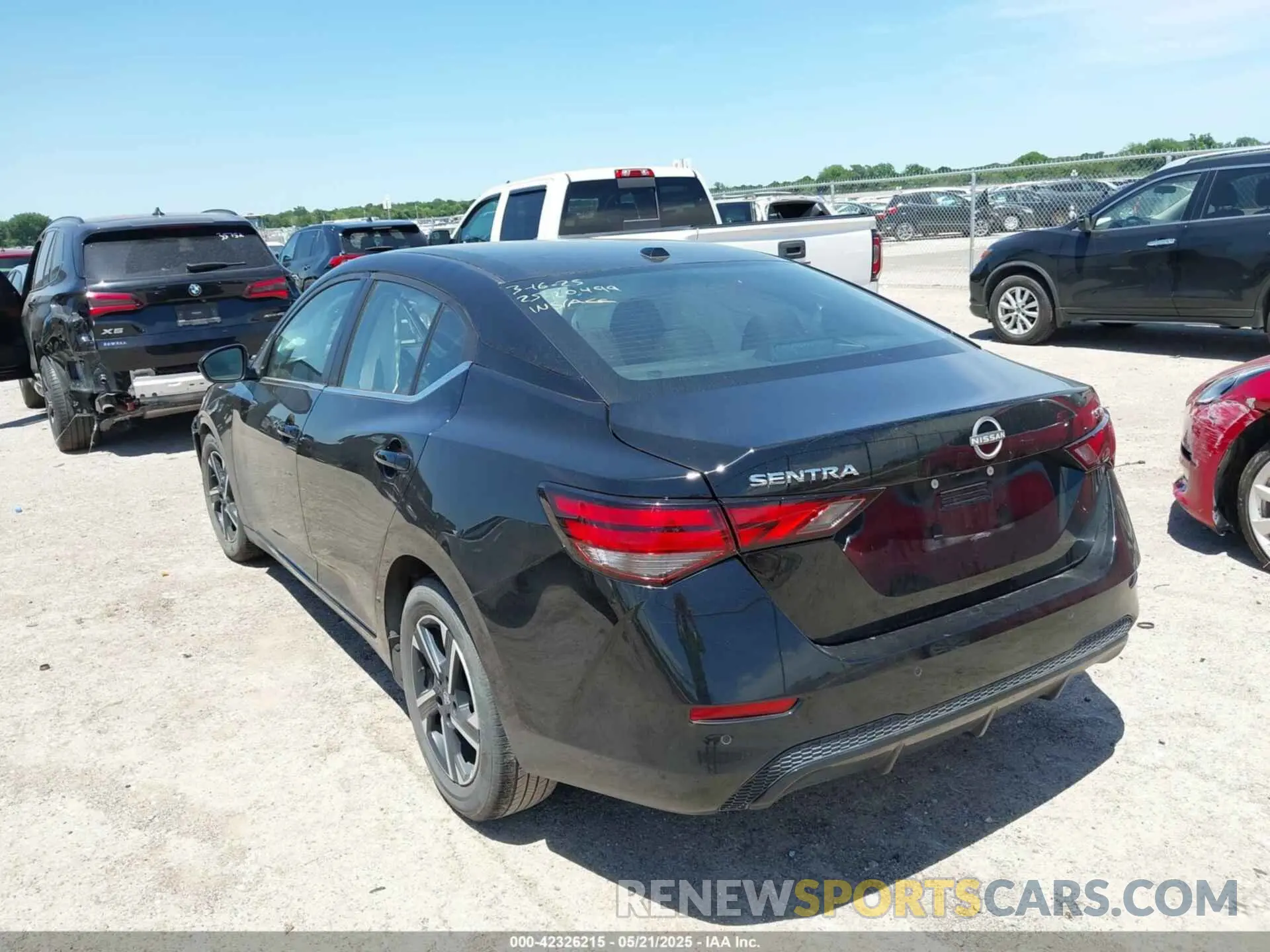 3 fotografías del automóvil dañado 3N1AB8CV5RY372993 NISSAN SENTRA 2024