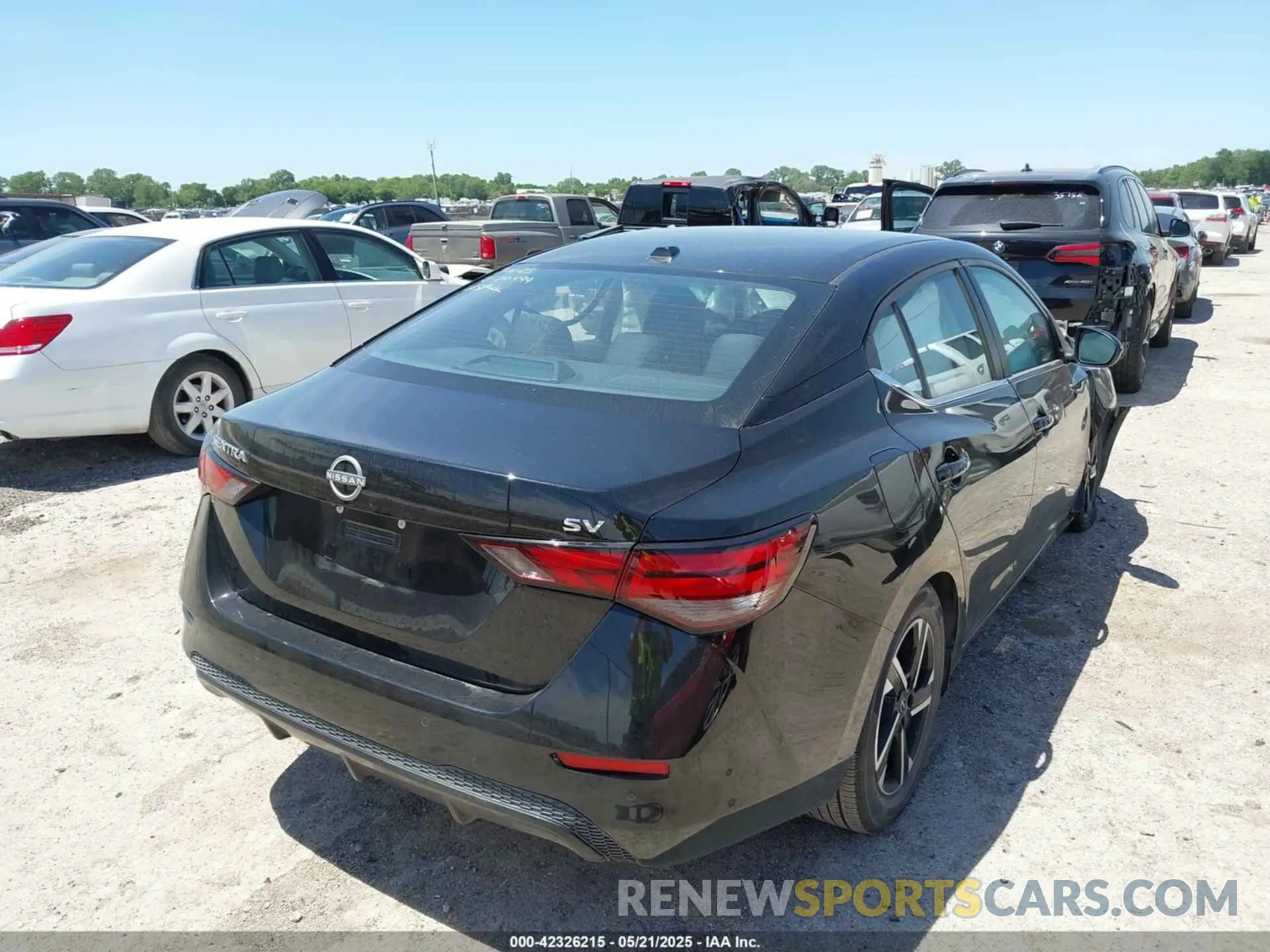 4 fotografías del automóvil dañado 3N1AB8CV5RY372993 NISSAN SENTRA 2024