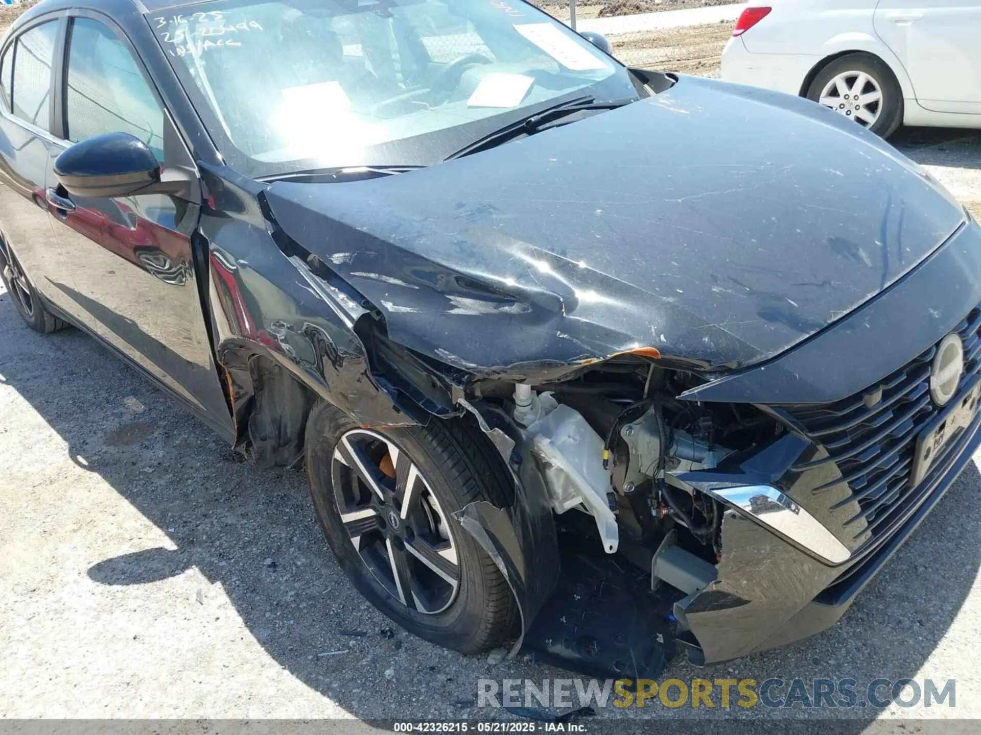 6 fotografías del automóvil dañado 3N1AB8CV5RY372993 NISSAN SENTRA 2024