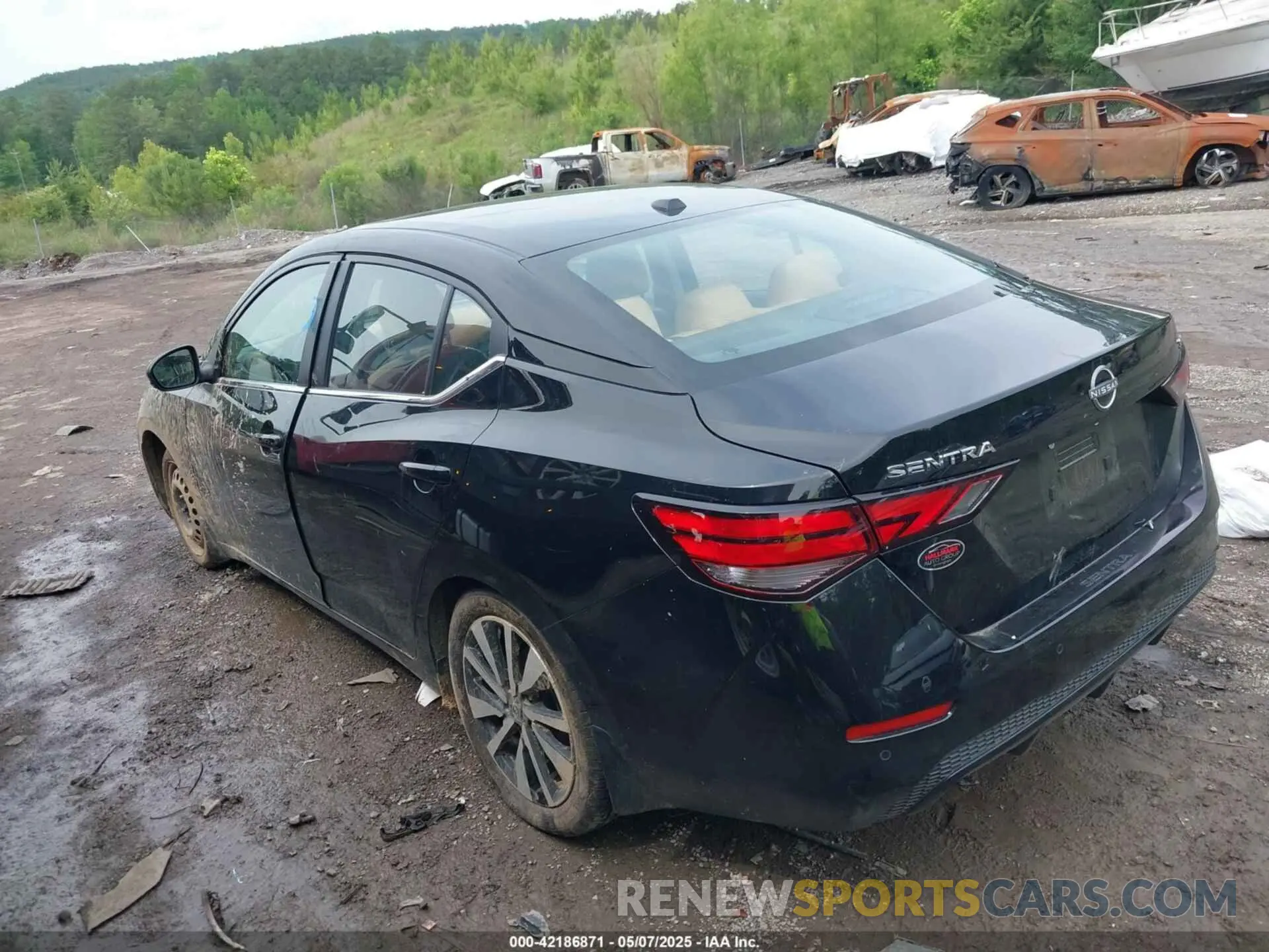 14 fotografías del automóvil dañado 3N1AB8CV5RY373335 NISSAN SENTRA 2024