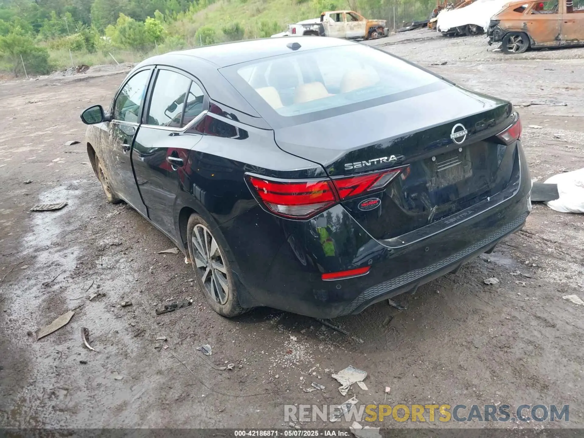 3 fotografías del automóvil dañado 3N1AB8CV5RY373335 NISSAN SENTRA 2024