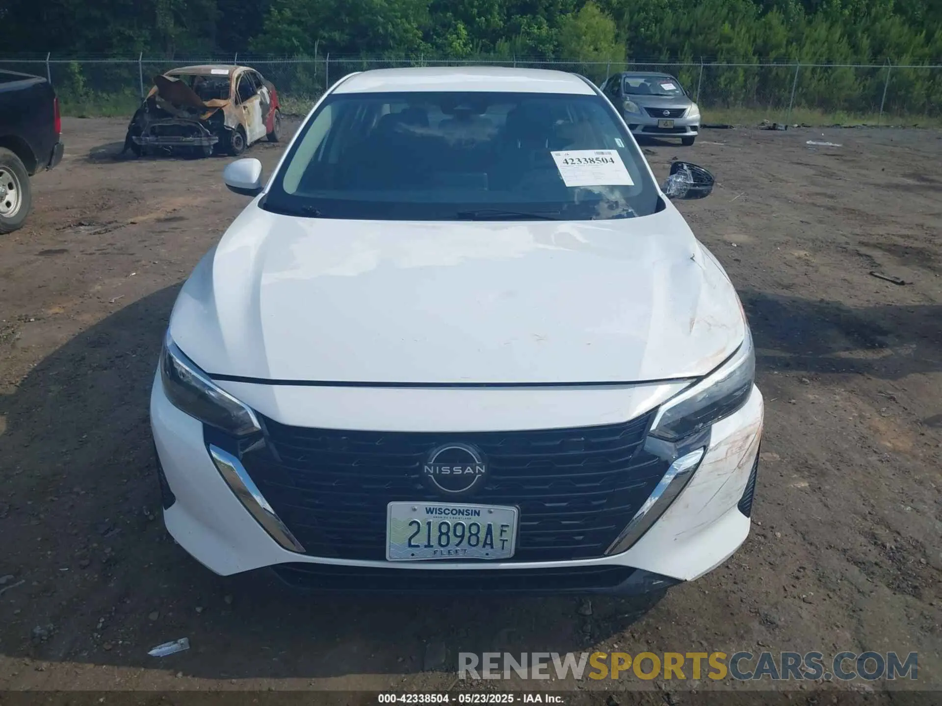 12 fotografías del automóvil dañado 3N1AB8CV6RY217319 NISSAN SENTRA 2024