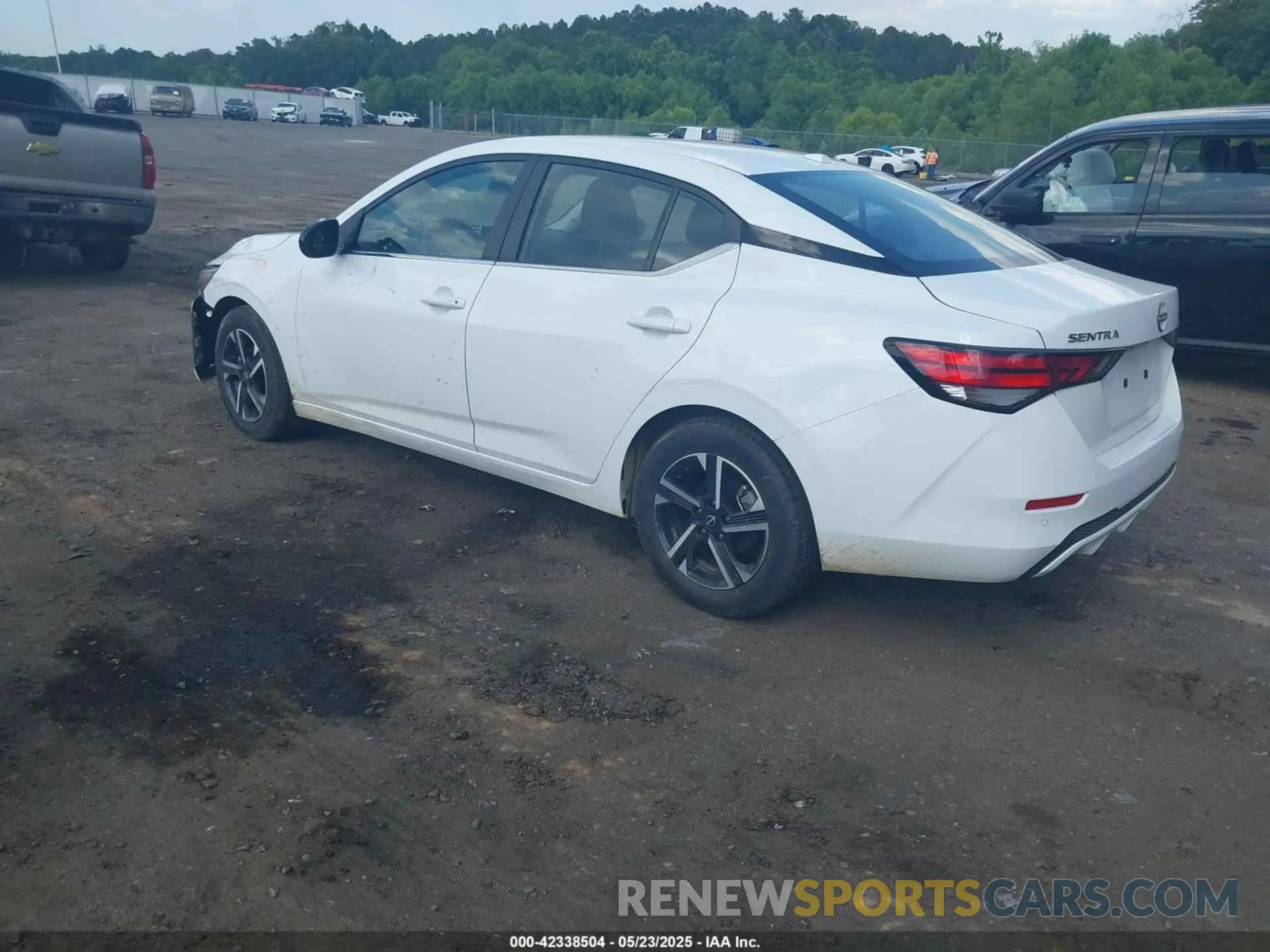 3 fotografías del automóvil dañado 3N1AB8CV6RY217319 NISSAN SENTRA 2024