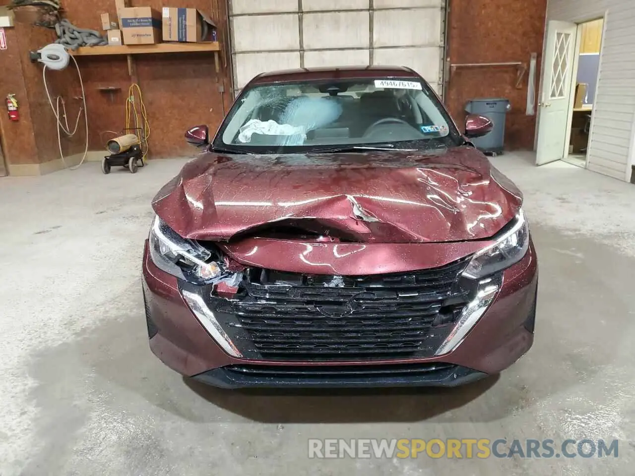 5 fotografías del automóvil dañado 3N1AB8CV6RY228157 NISSAN SENTRA 2024