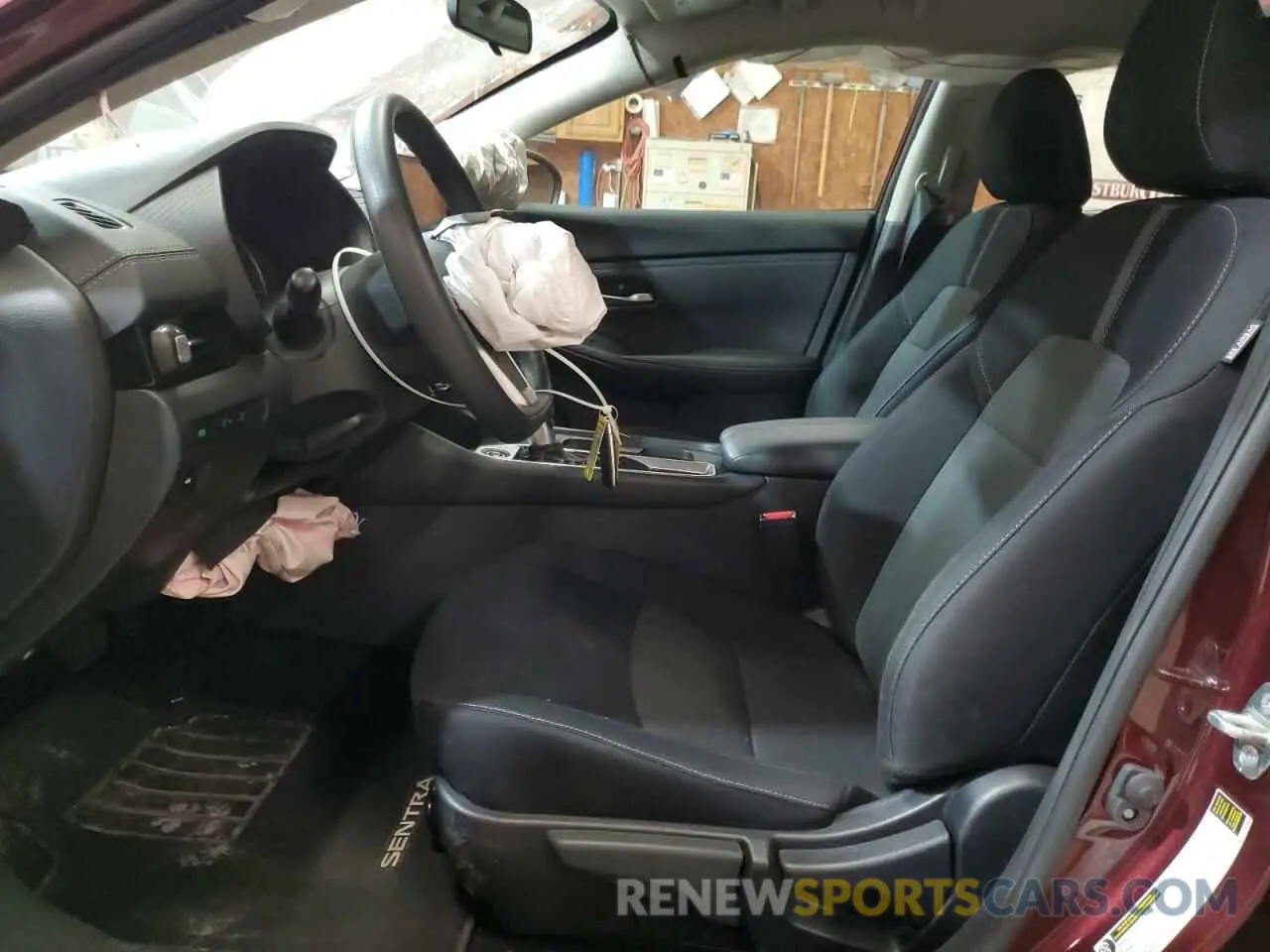 7 fotografías del automóvil dañado 3N1AB8CV6RY228157 NISSAN SENTRA 2024