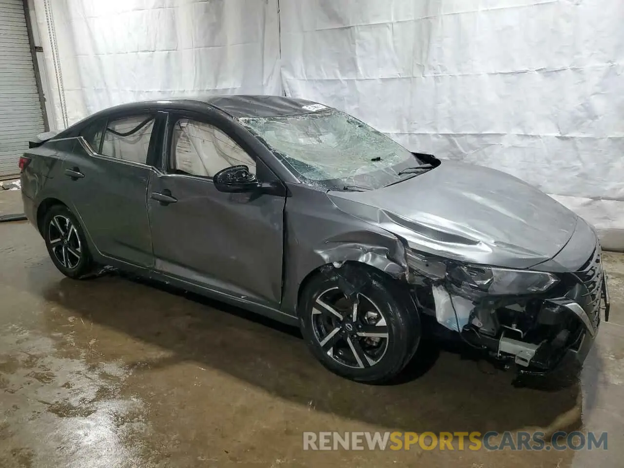 4 fotografías del automóvil dañado 3N1AB8CV6RY258050 NISSAN SENTRA 2024