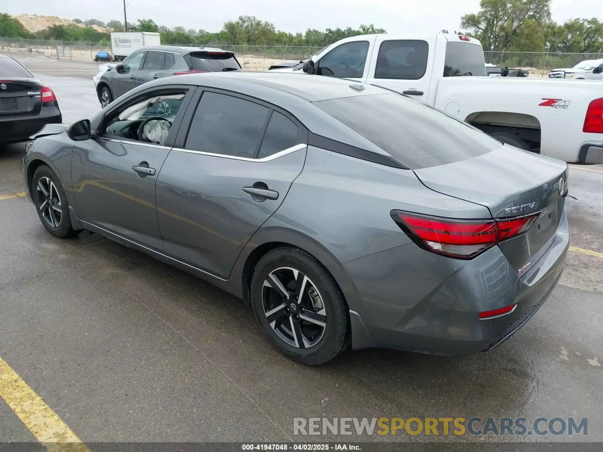 3 fotografías del automóvil dañado 3N1AB8CV6RY262194 NISSAN SENTRA 2024