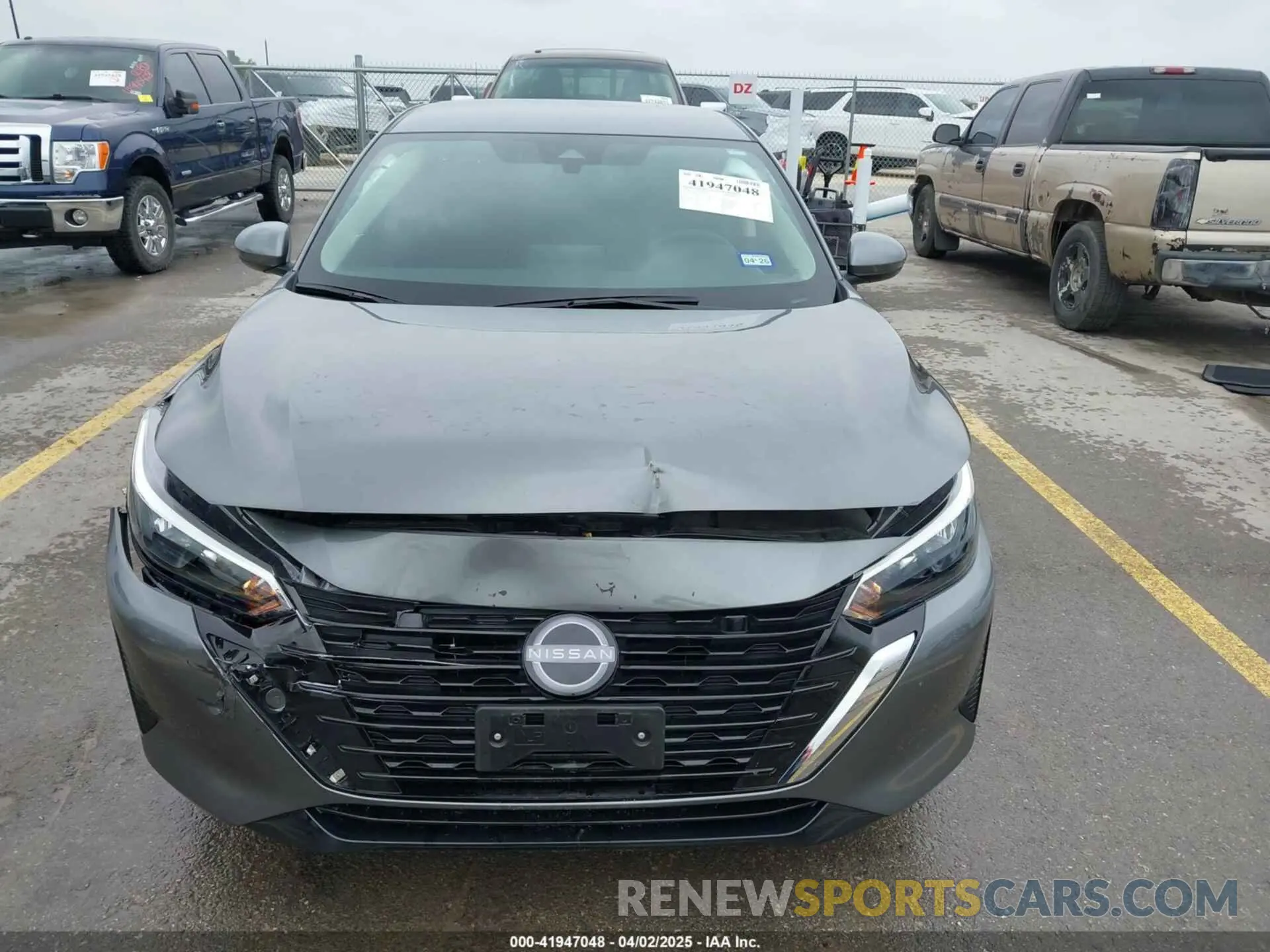 6 fotografías del automóvil dañado 3N1AB8CV6RY262194 NISSAN SENTRA 2024