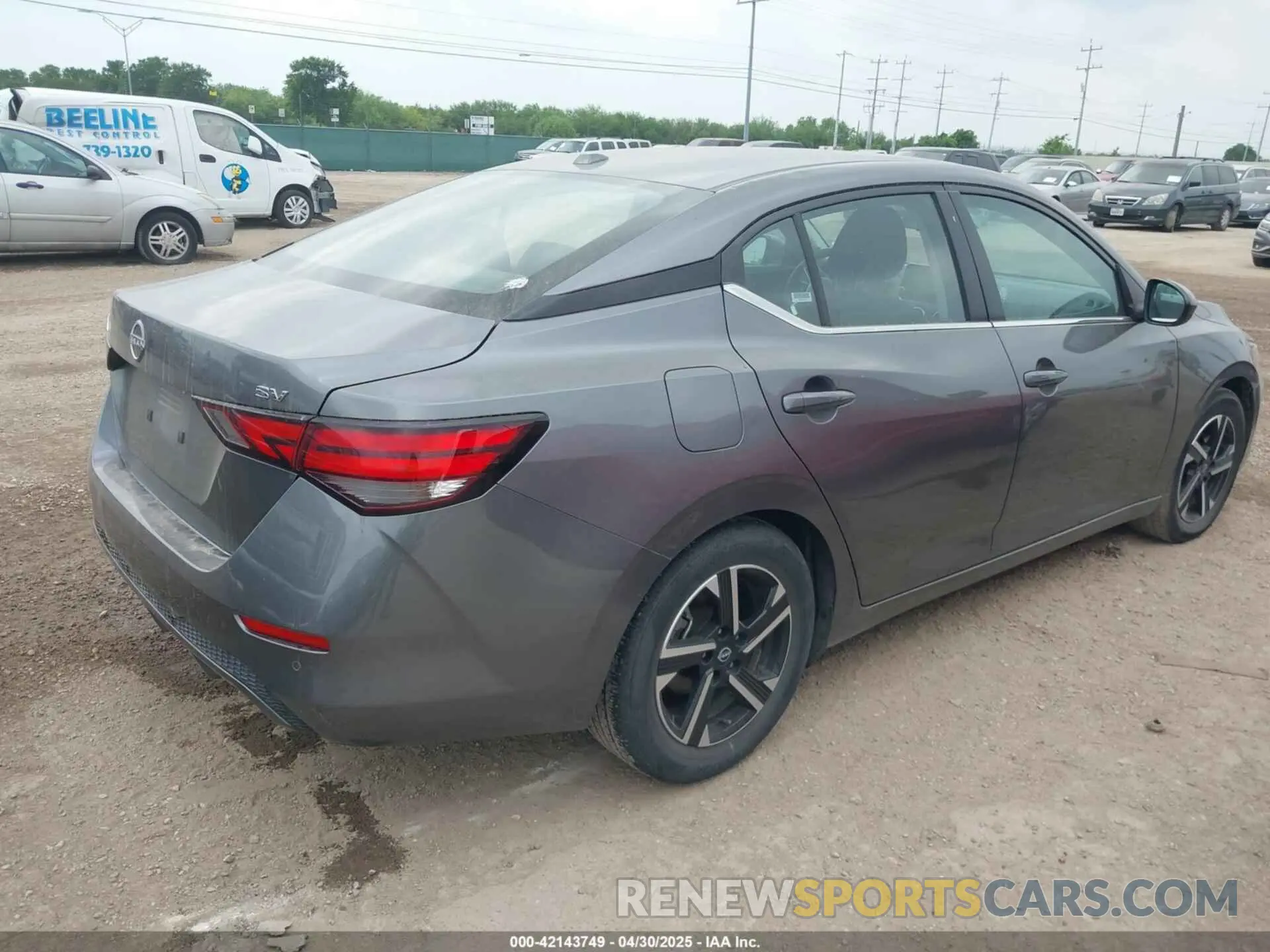 4 fotografías del automóvil dañado 3N1AB8CV6RY264544 NISSAN SENTRA 2024