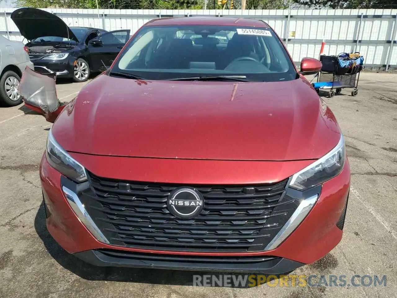 5 fotografías del automóvil dañado 3N1AB8CV6RY266682 NISSAN SENTRA 2024