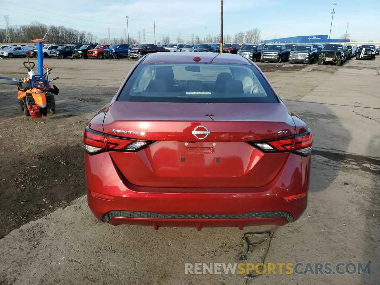 6 fotografías del automóvil dañado 3N1AB8CV6RY268755 NISSAN SENTRA 2024