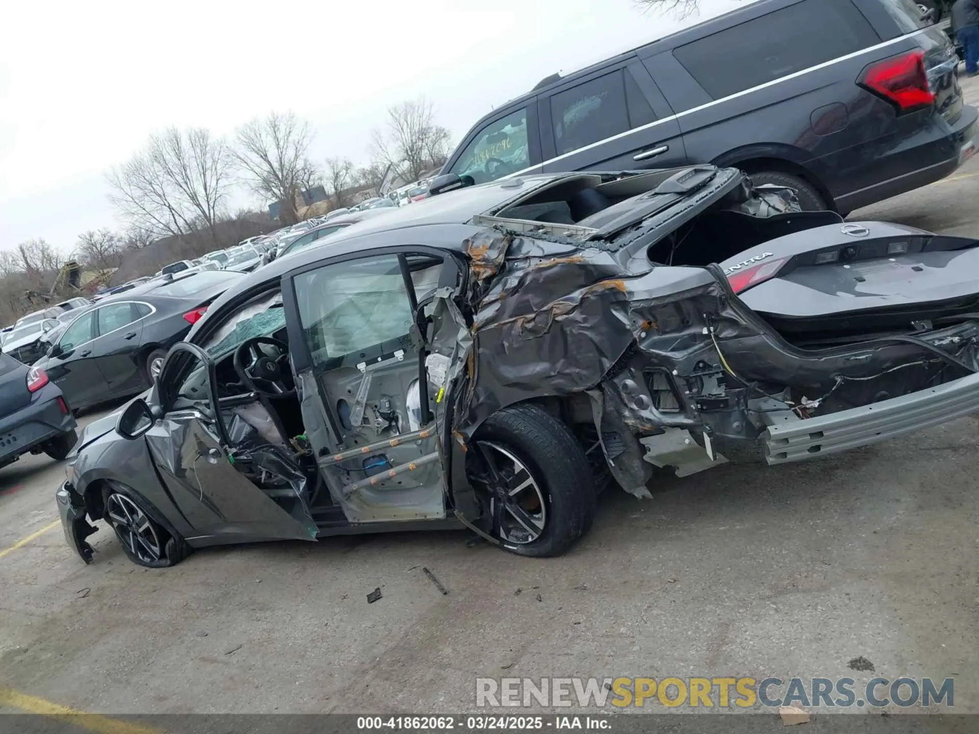 15 fotografías del automóvil dañado 3N1AB8CV6RY291310 NISSAN SENTRA 2024