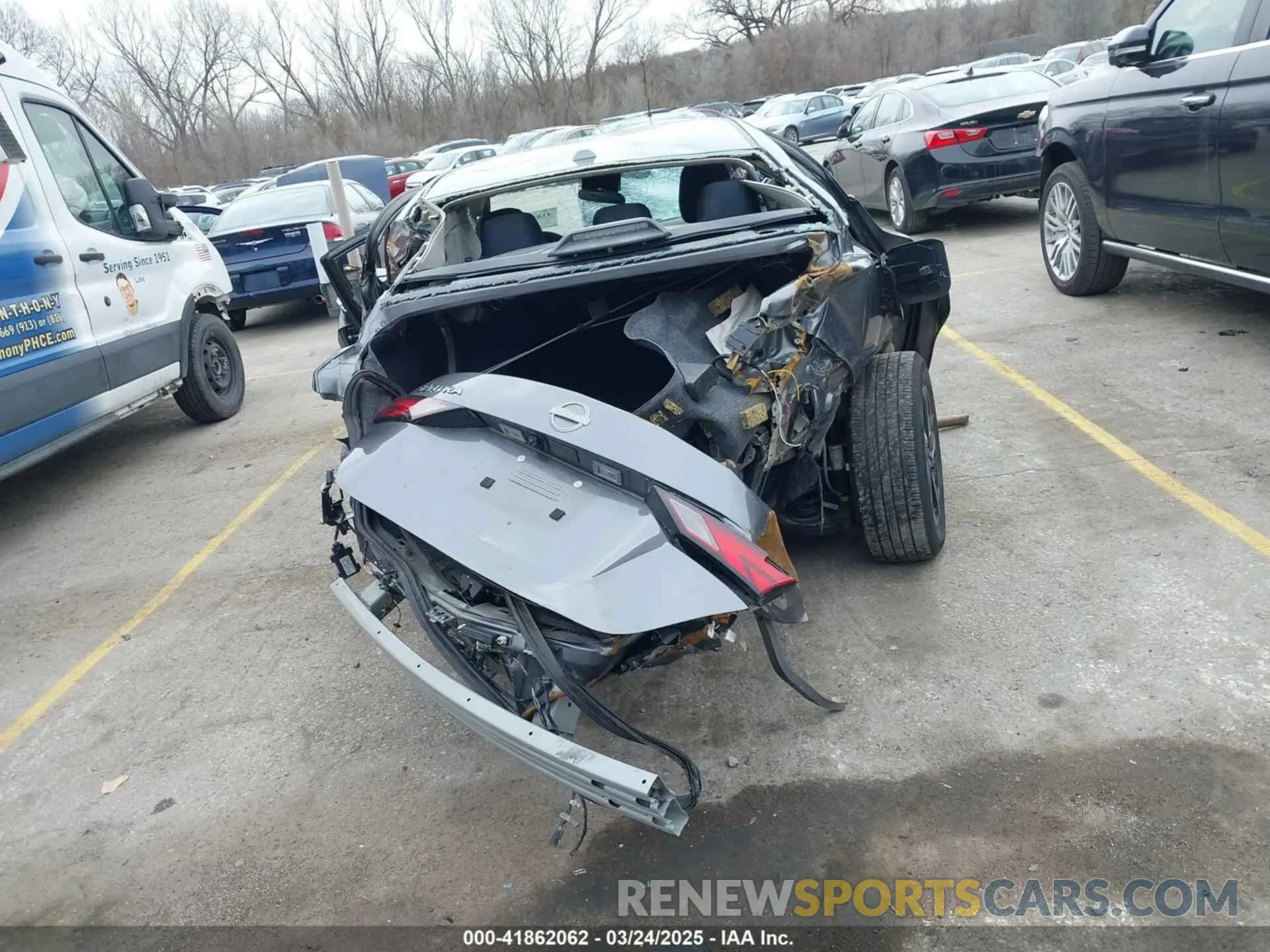 17 fotografías del automóvil dañado 3N1AB8CV6RY291310 NISSAN SENTRA 2024
