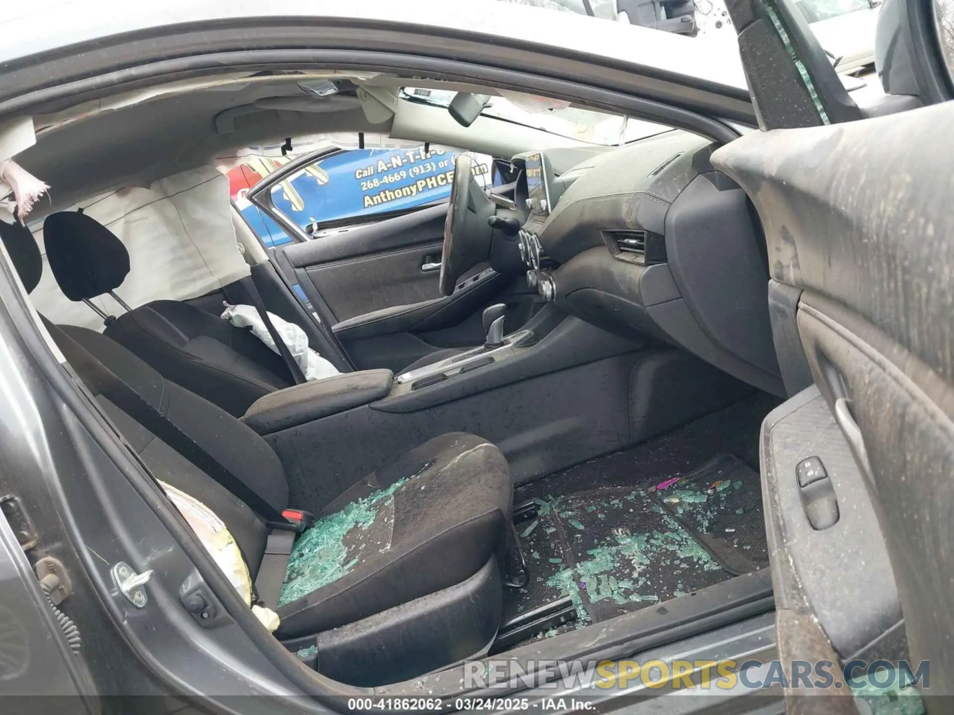 5 fotografías del automóvil dañado 3N1AB8CV6RY291310 NISSAN SENTRA 2024