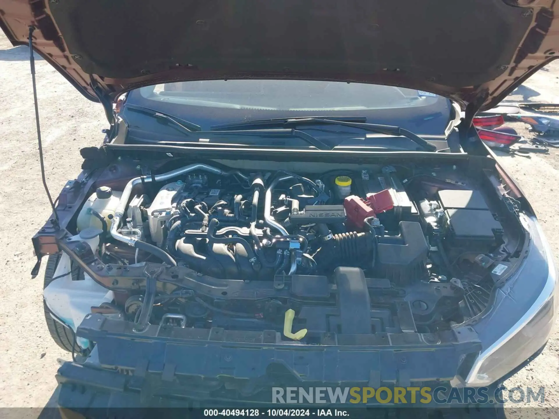 10 fotografías del automóvil dañado 3N1AB8CV6RY296118 NISSAN SENTRA 2024