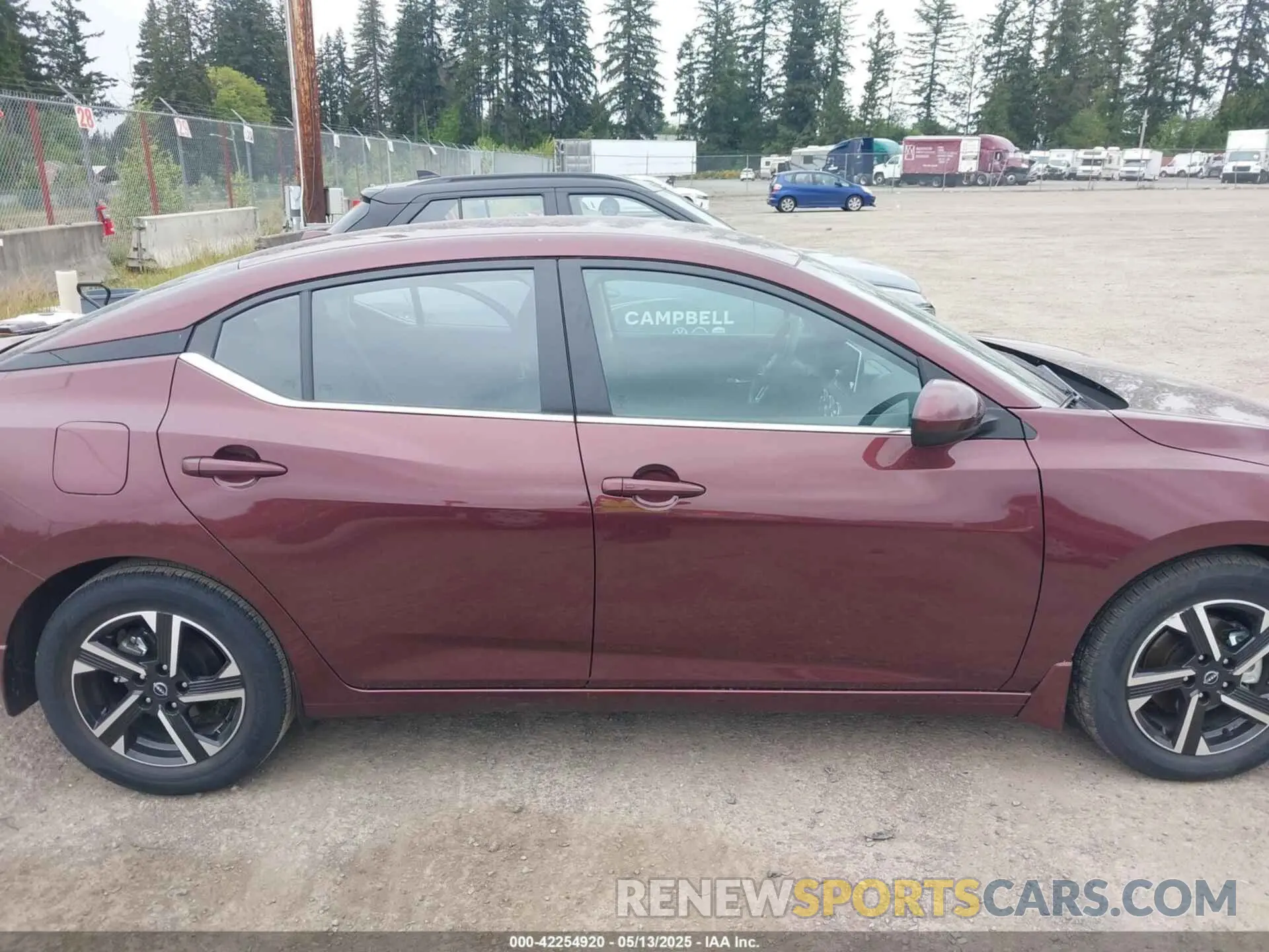 13 fotografías del automóvil dañado 3N1AB8CV6RY310664 NISSAN SENTRA 2024