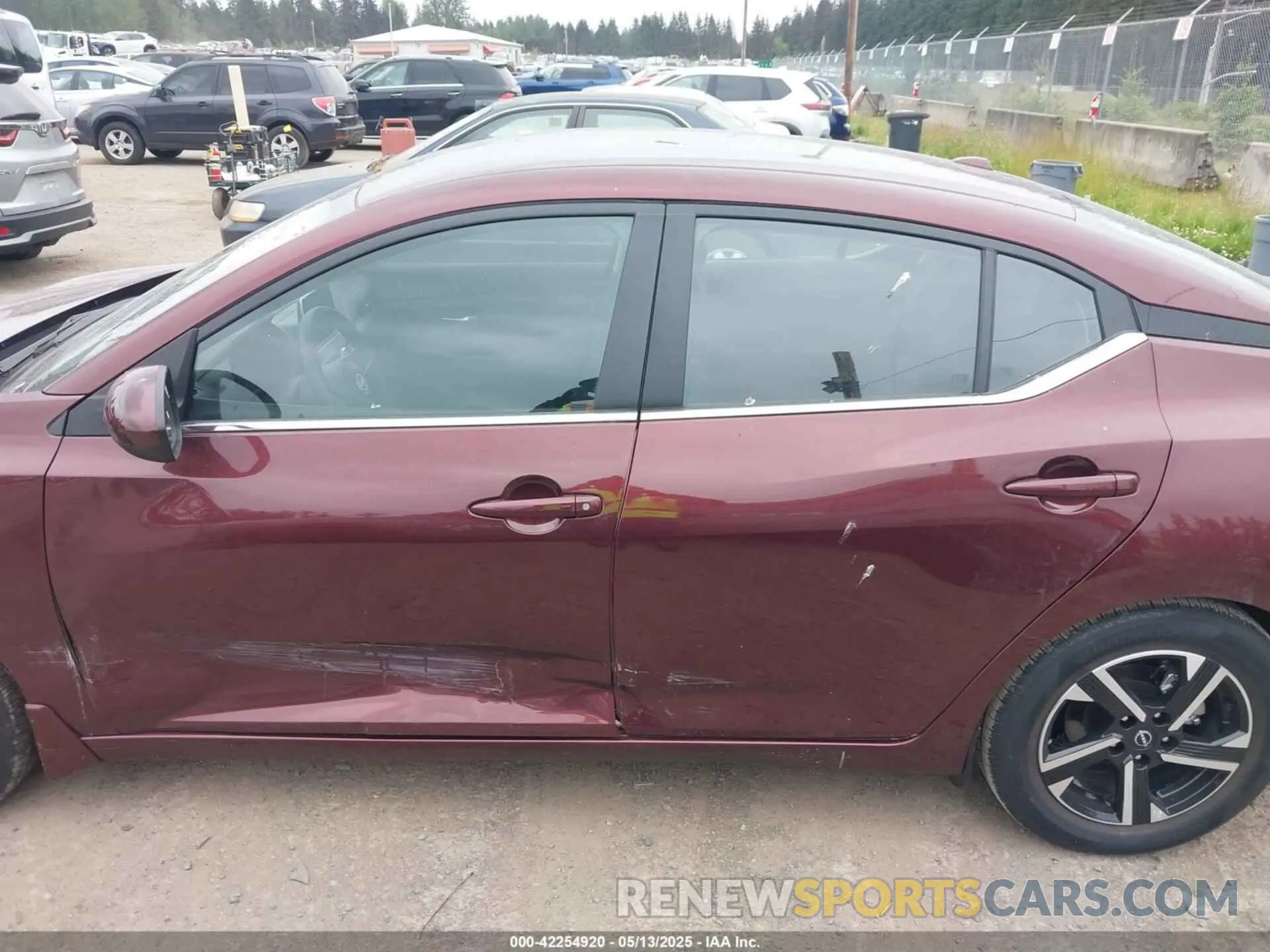 14 fotografías del automóvil dañado 3N1AB8CV6RY310664 NISSAN SENTRA 2024