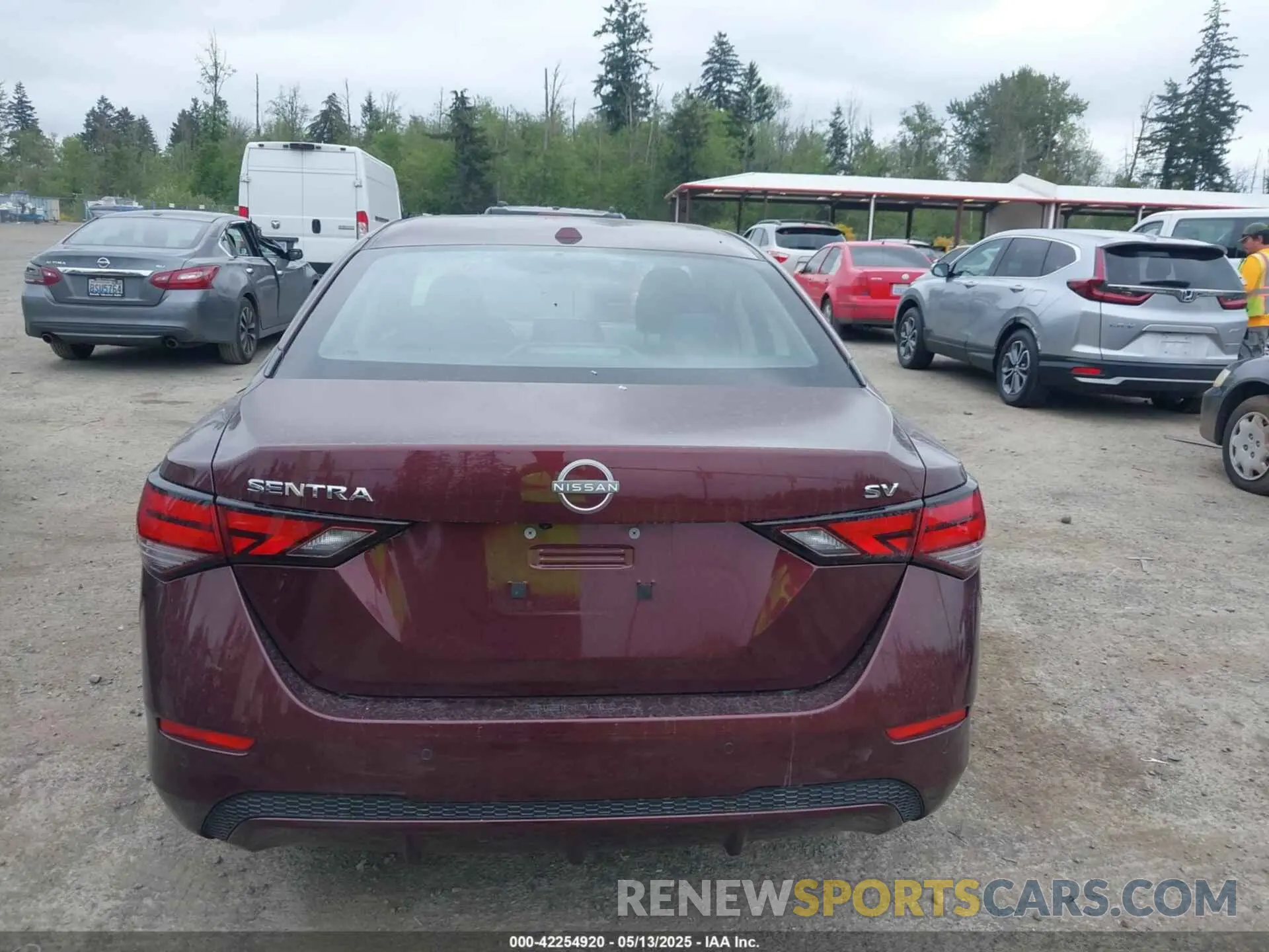16 fotografías del automóvil dañado 3N1AB8CV6RY310664 NISSAN SENTRA 2024