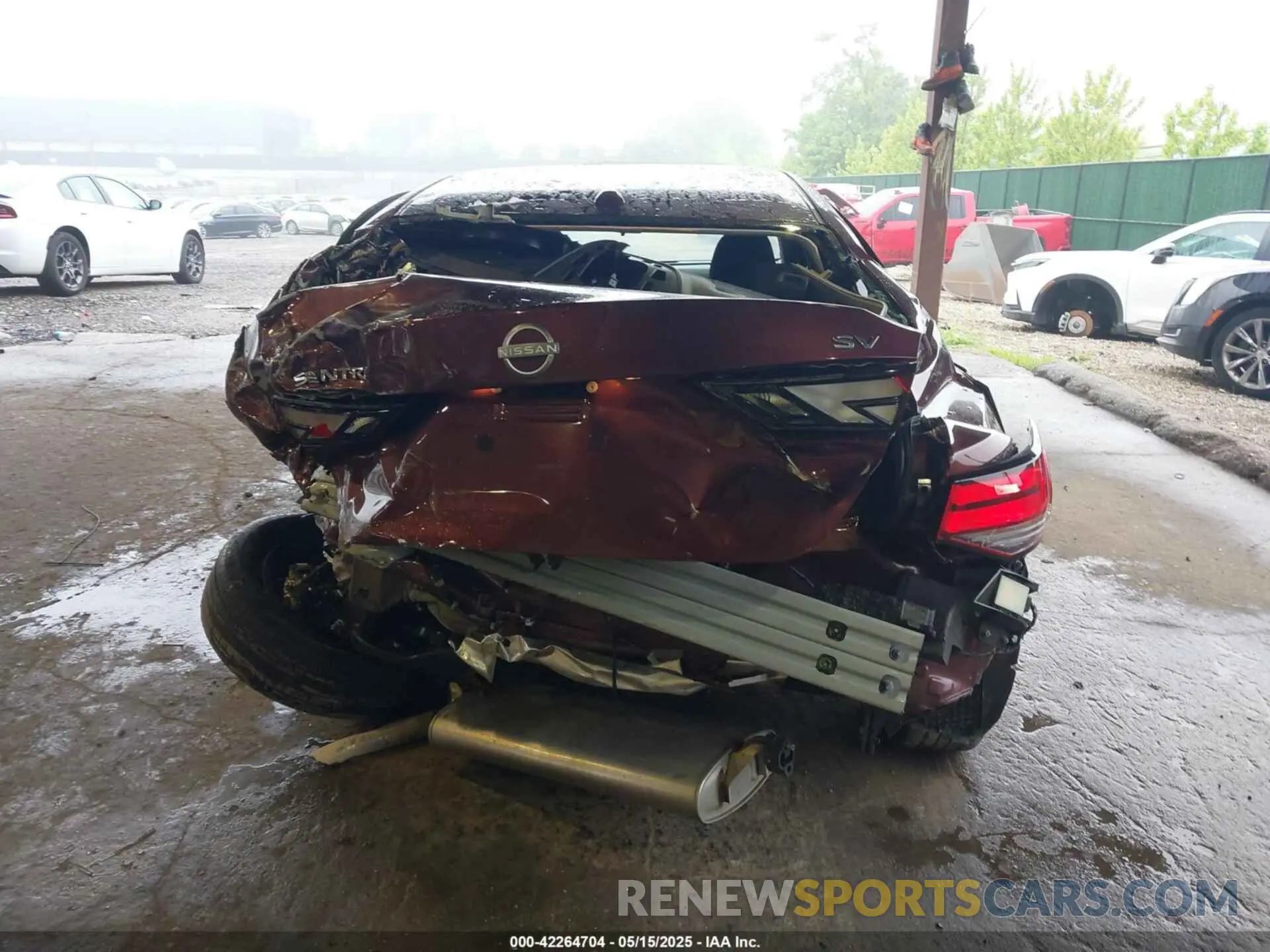 17 fotografías del automóvil dañado 3N1AB8CV6RY324029 NISSAN SENTRA 2024